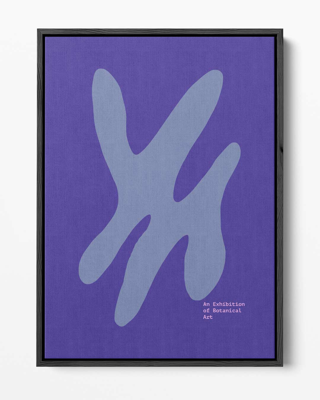 Abstracte Botanische Expressie Kunstwerk-canvas-dibond-plexiglas-wanddecoratie-WallArtistic