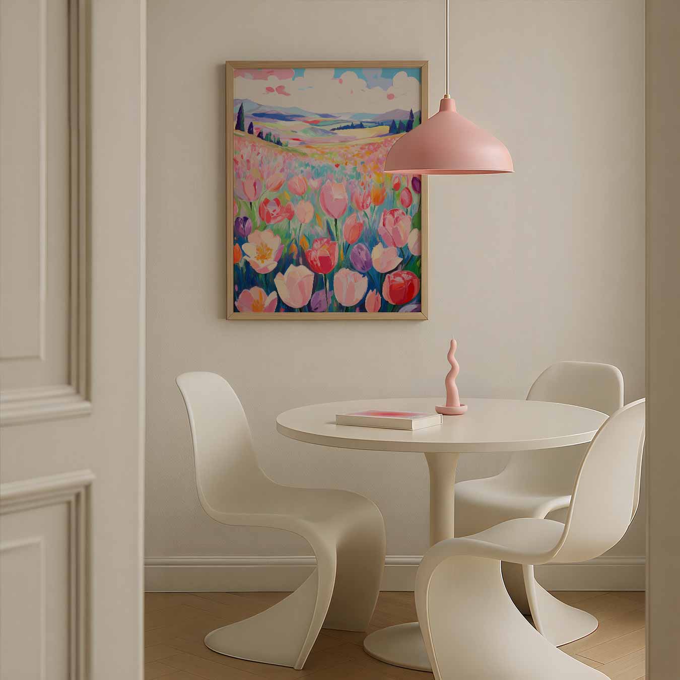 Kleurrijke Bloemenweide Poster
