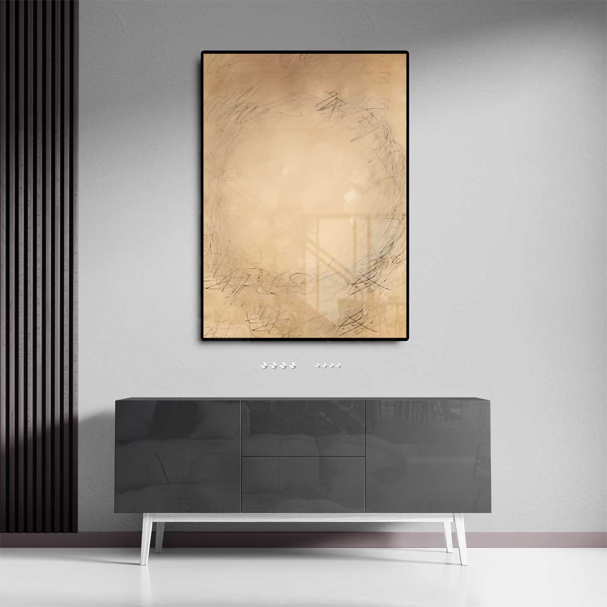 Rustige Wervelingen Kunstwerk-canvas-dibond-plexiglas-wanddecoratie-WallArtistic
