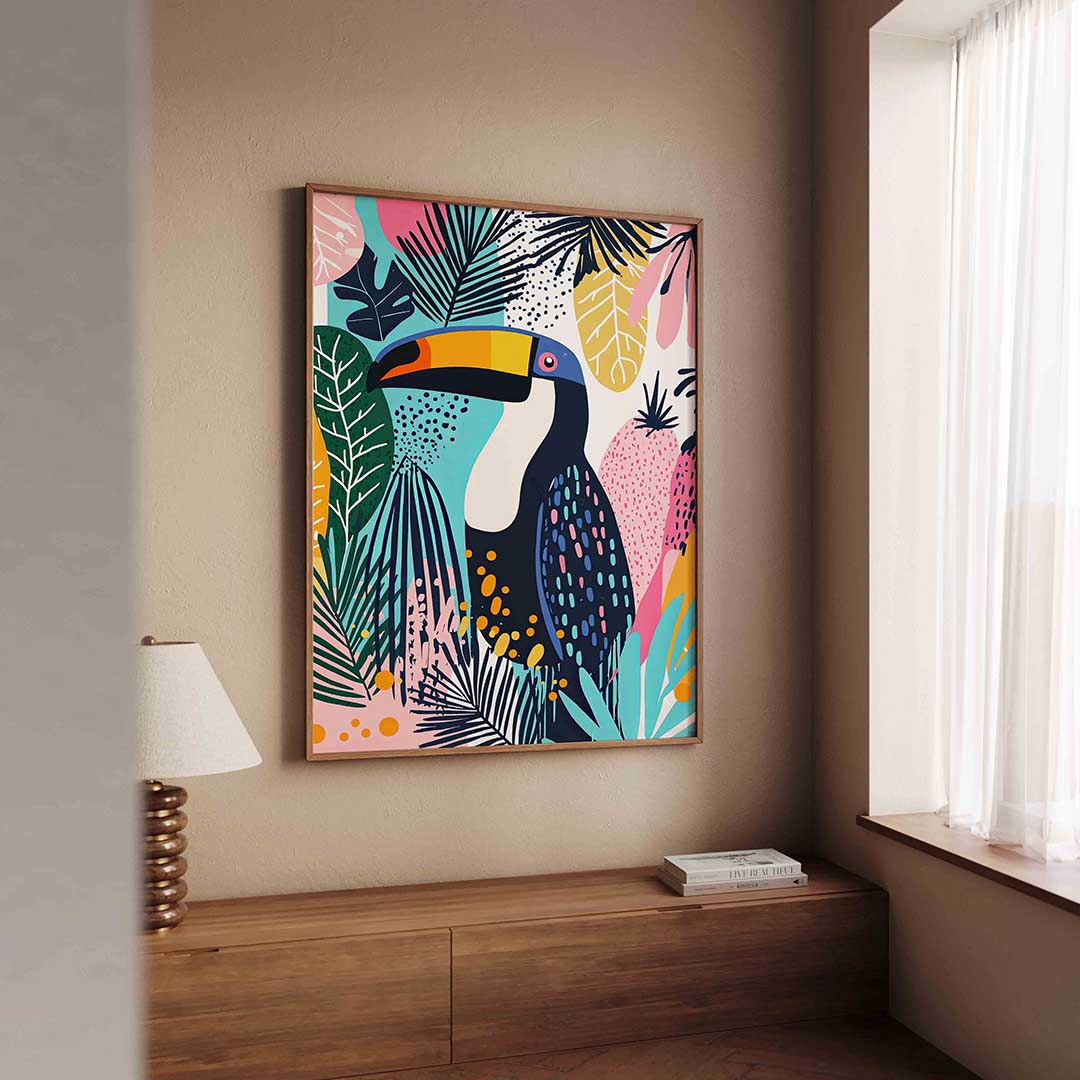 Tropische toekan Poster