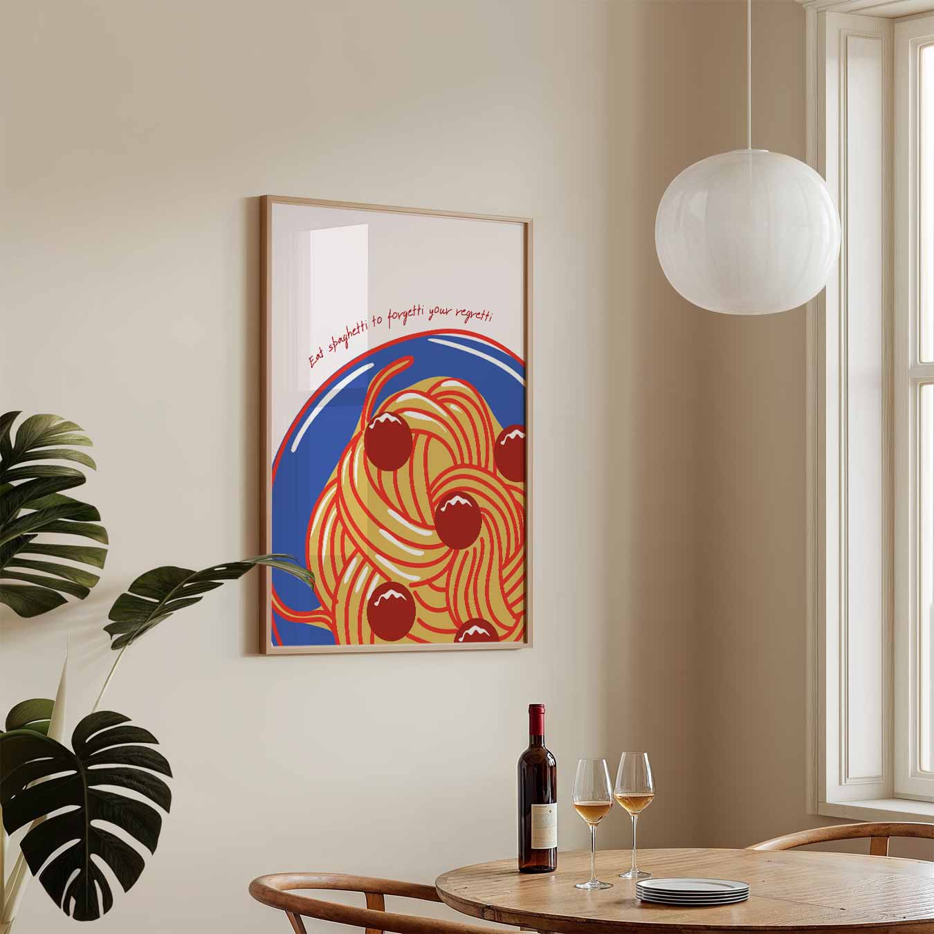 Spaghetti Regretti Poster