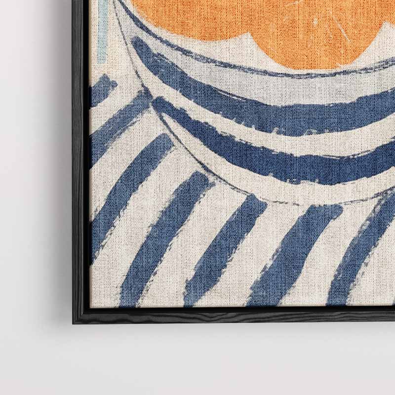 Zomers Stilleven met Mandarijnen Kunstwerk-canvas-dibond-plexiglas-wanddecoratie-WallArtistic
