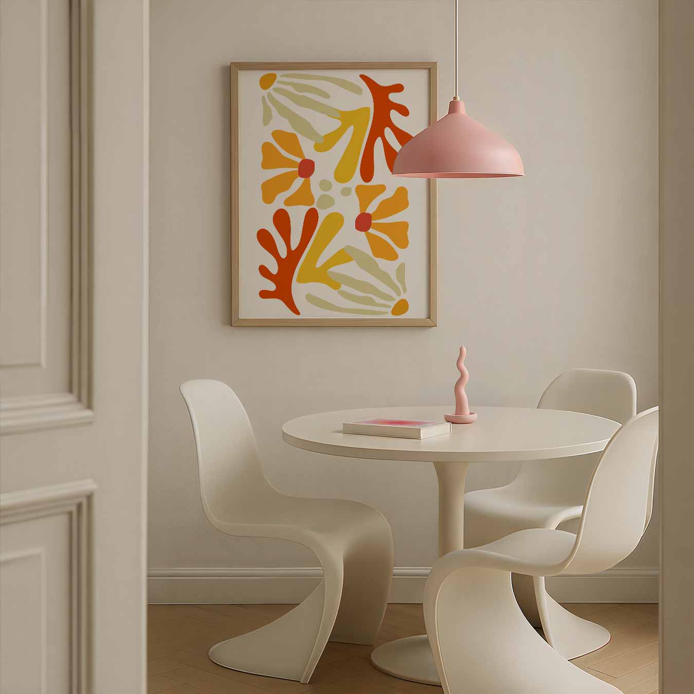 Bloemenexplosie Wandposter