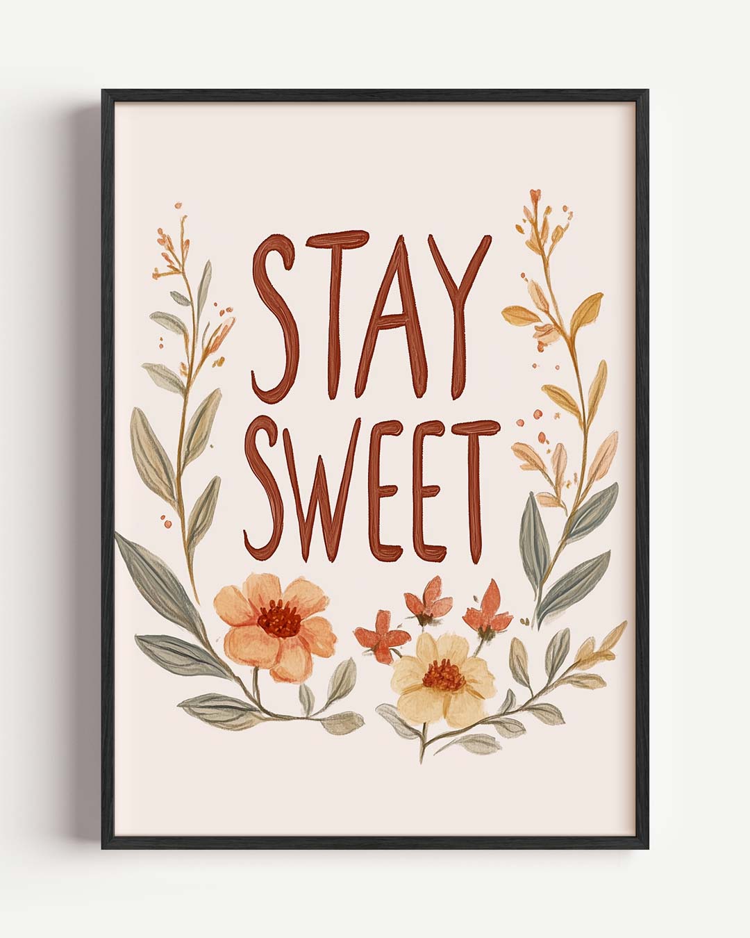 Blijvende Zoetheid Bloemenposter
