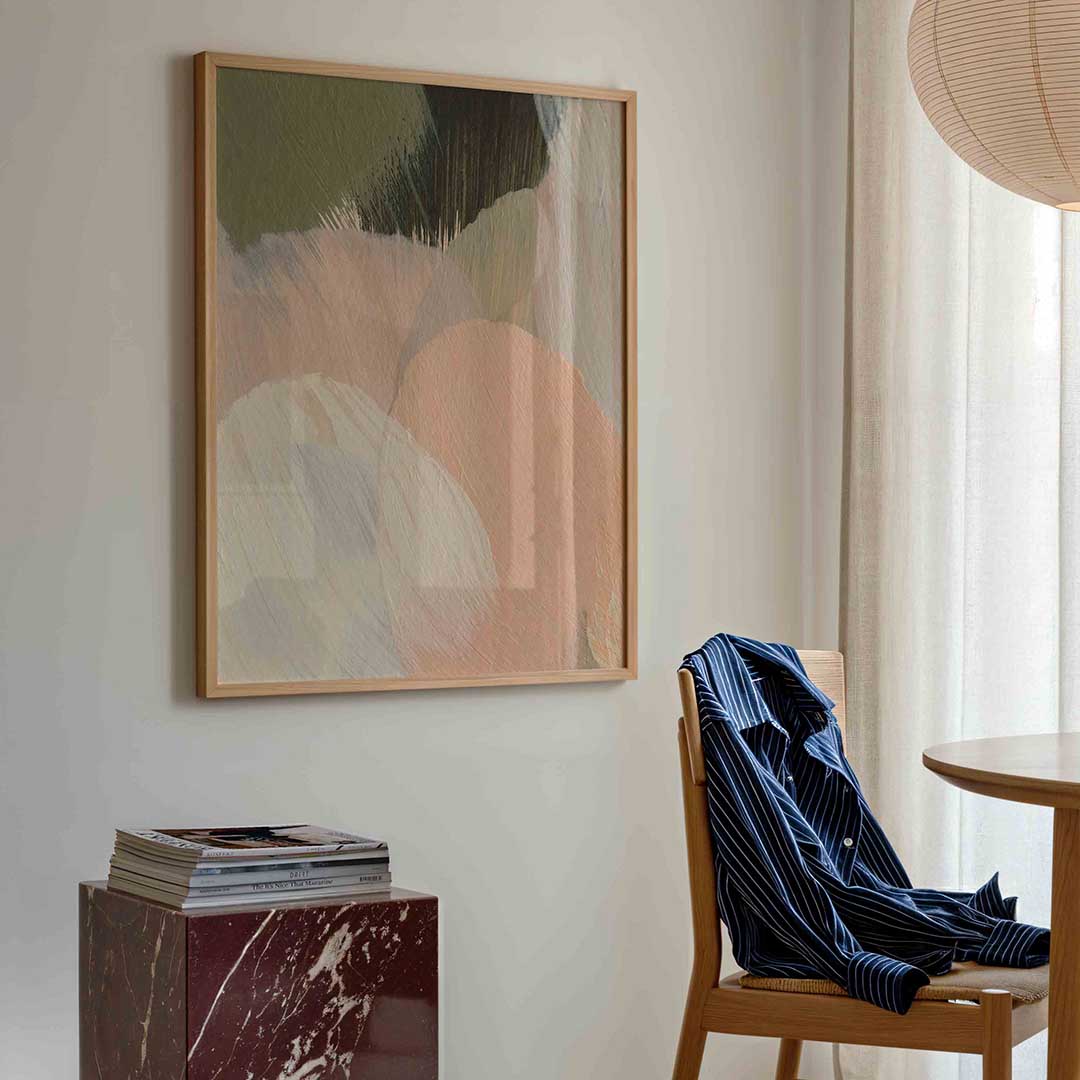 Abstracte vormen Poster