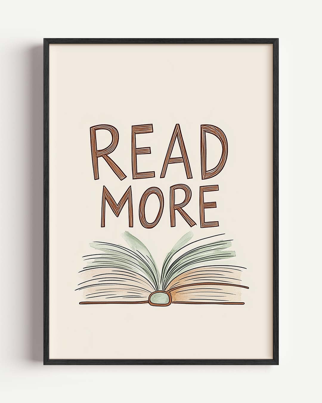Lees Meer Inspiratieposter