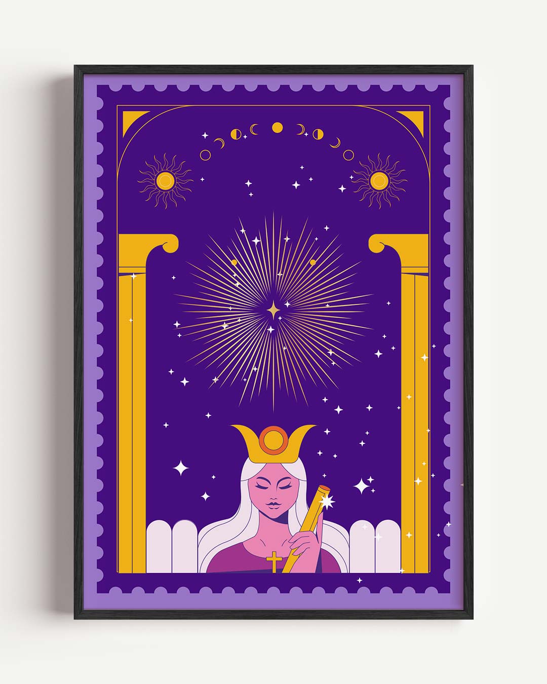 Mystieke Maangodin Poster