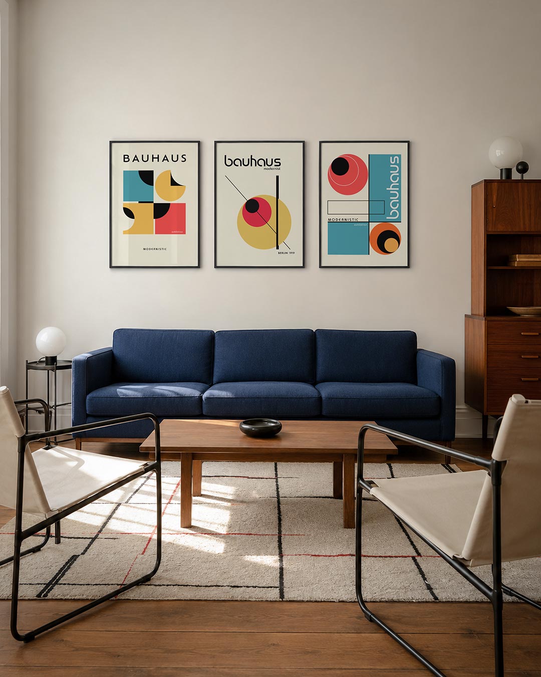 Vormen en kleurvlakken Posterset