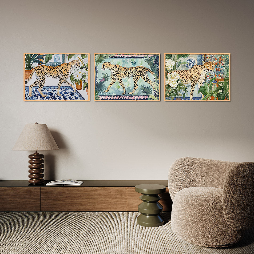 Dieren en patronen Posterset