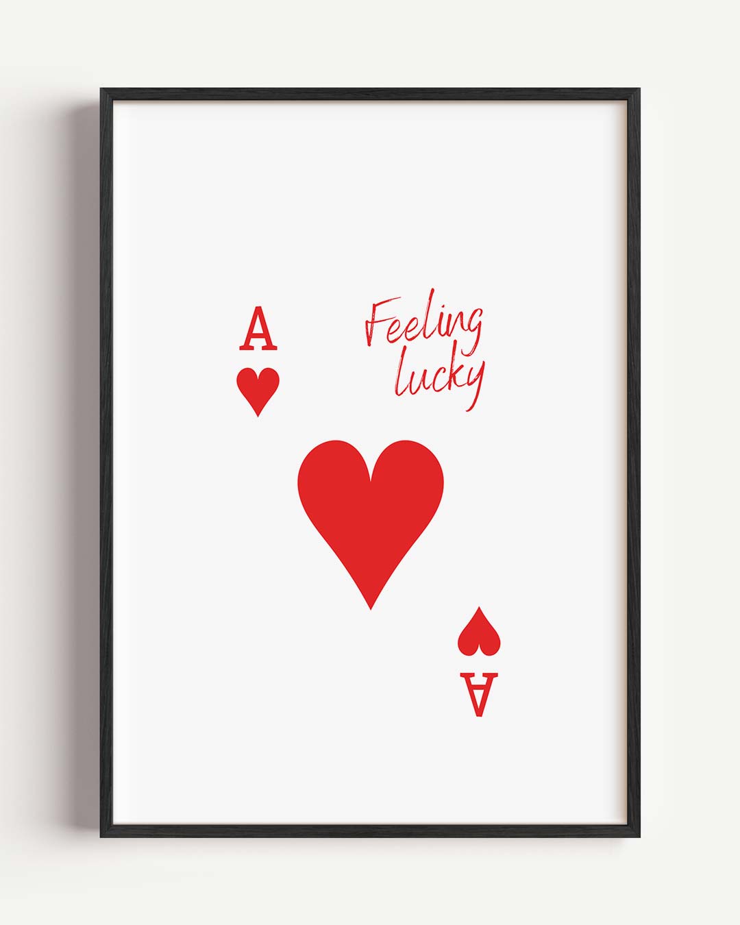 Feeling Lucky Kaart Poster