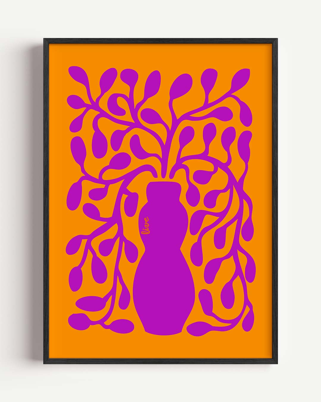 Moderne Botanische Kunstposter