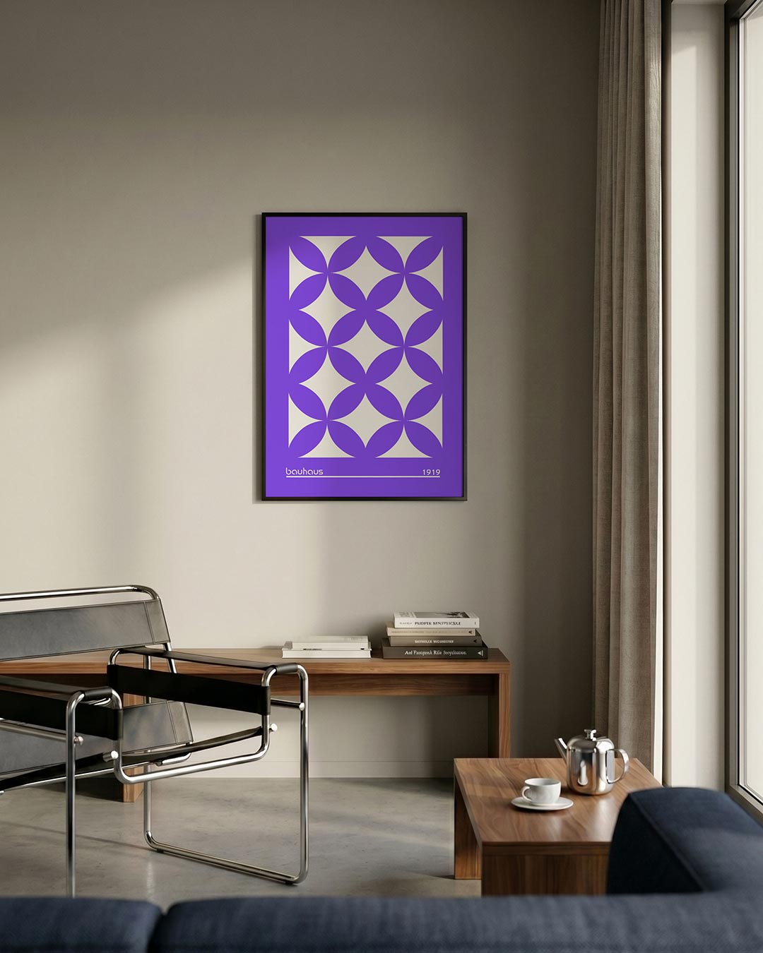 Vormritme en kleur Poster