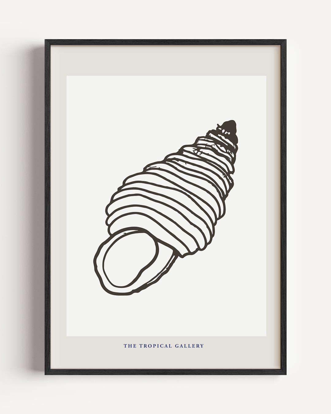 Schelpenlijn Kunstposter-WallArtistic