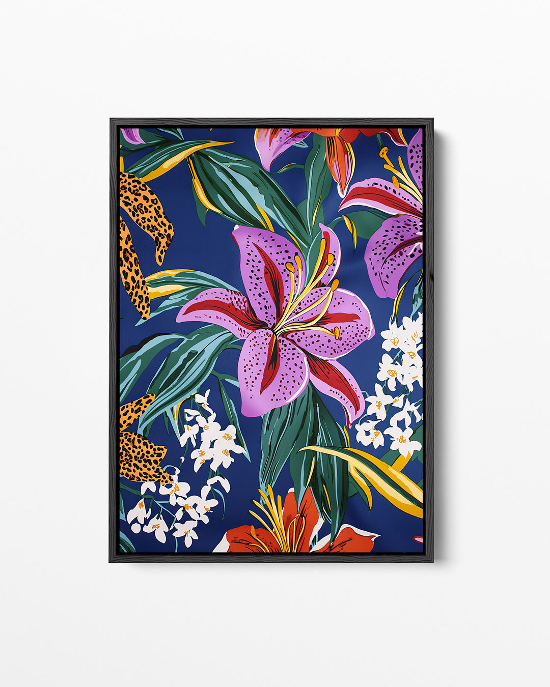 Bloemrijke kleurenpracht Kunstwerk
