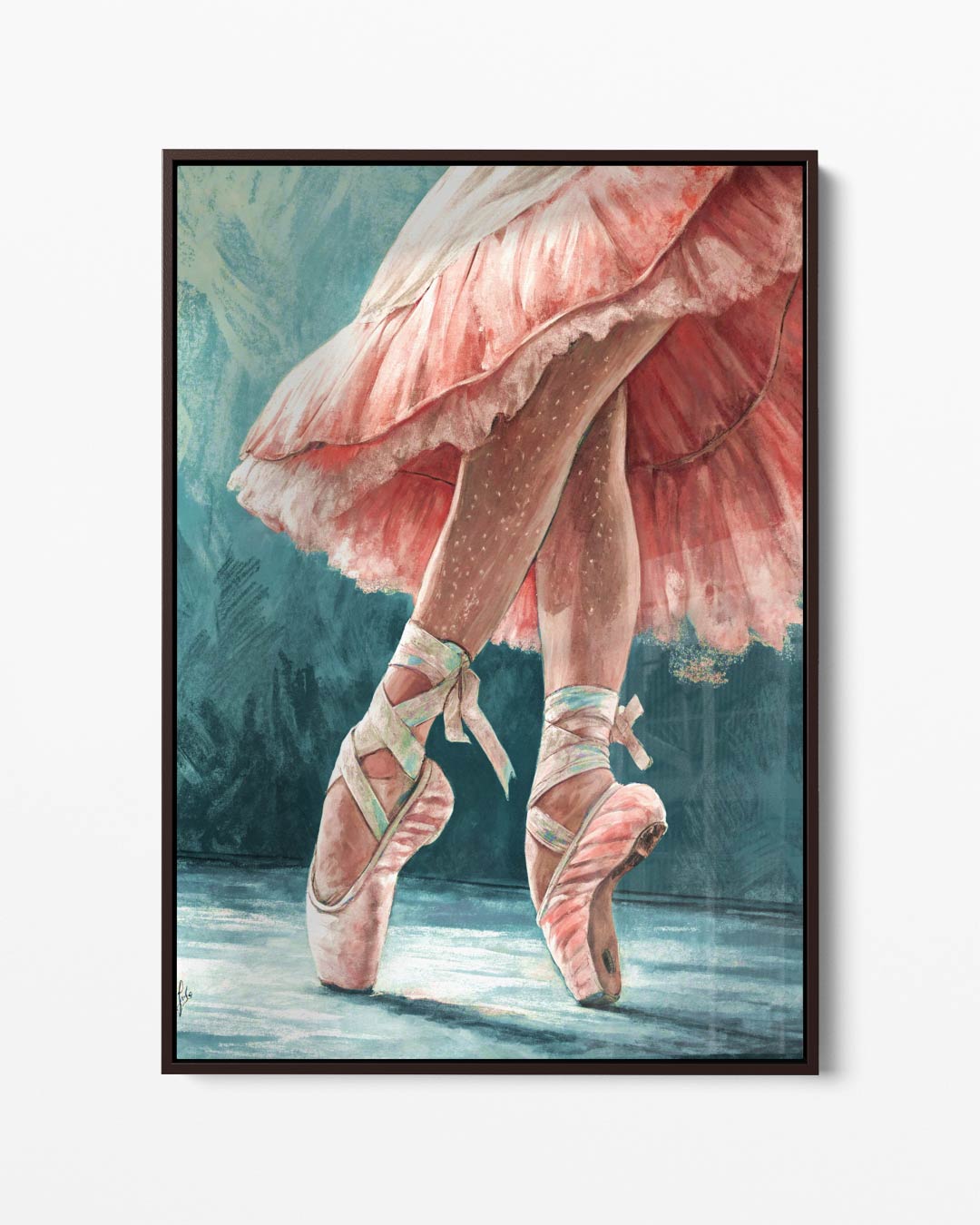 Elegantie in Beweging Kunstwerk-canvas-dibond-plexiglas-wanddecoratie-WallArtistic