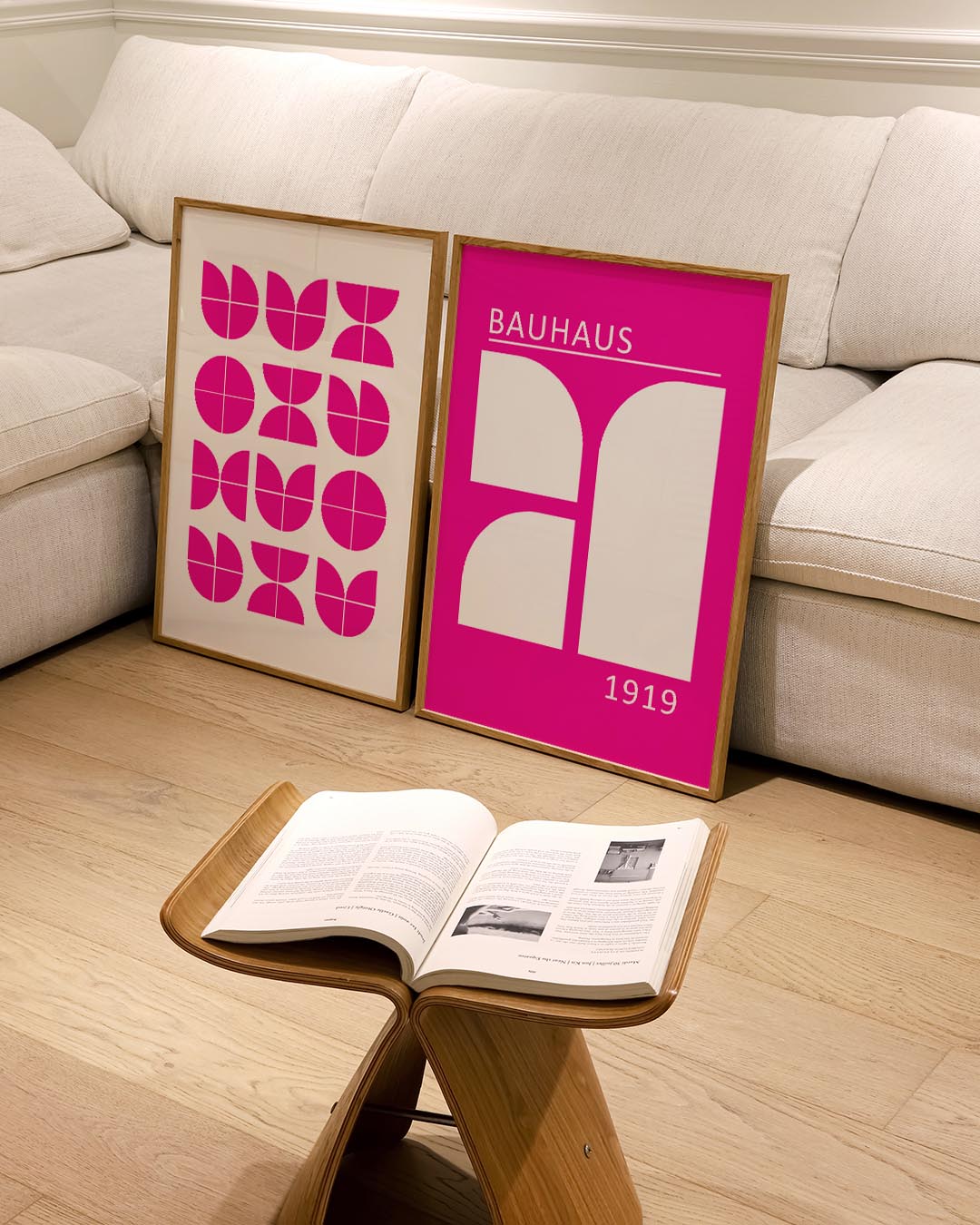Vormen en vlakken Posterset