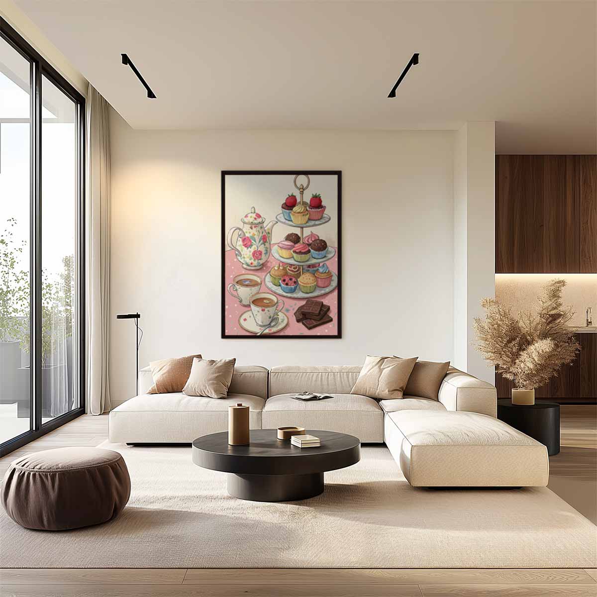 High Tea Delights Kunstwerk-canvas-dibond-plexiglas-wanddecoratie-WallArtistic
