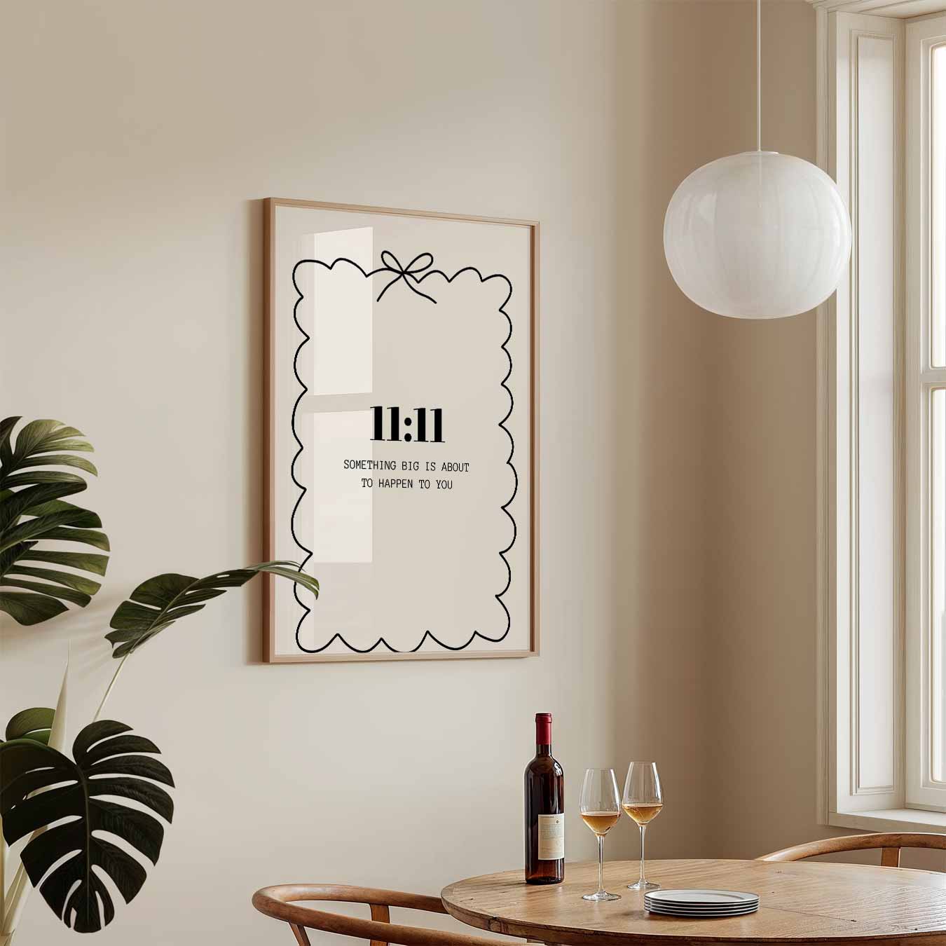 11:11 Inspirerende Wenskaart Poster