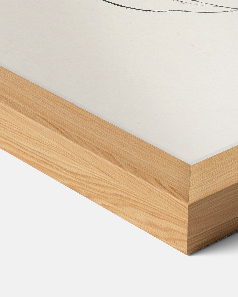 Elegante Vrouwelijke Schets Poster-WallArtistic