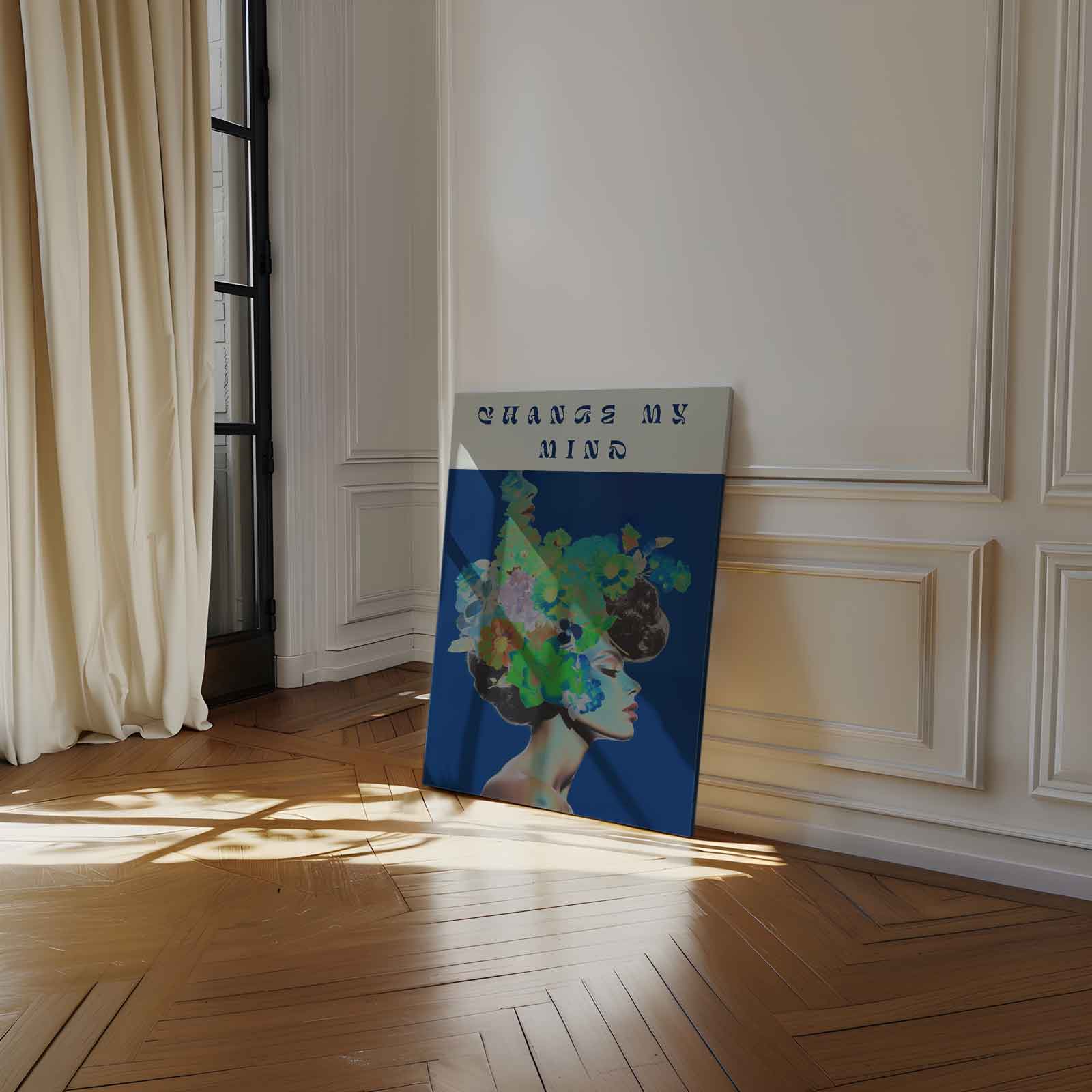 Bloemen van de Geest Kunstwerk-canvas-dibond-plexiglas-wanddecoratie-WallArtistic