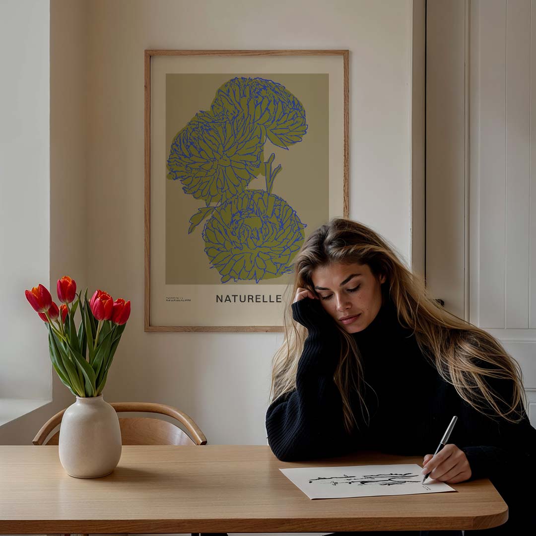 Naturelle Bloemenpracht Poster-WallArtistic