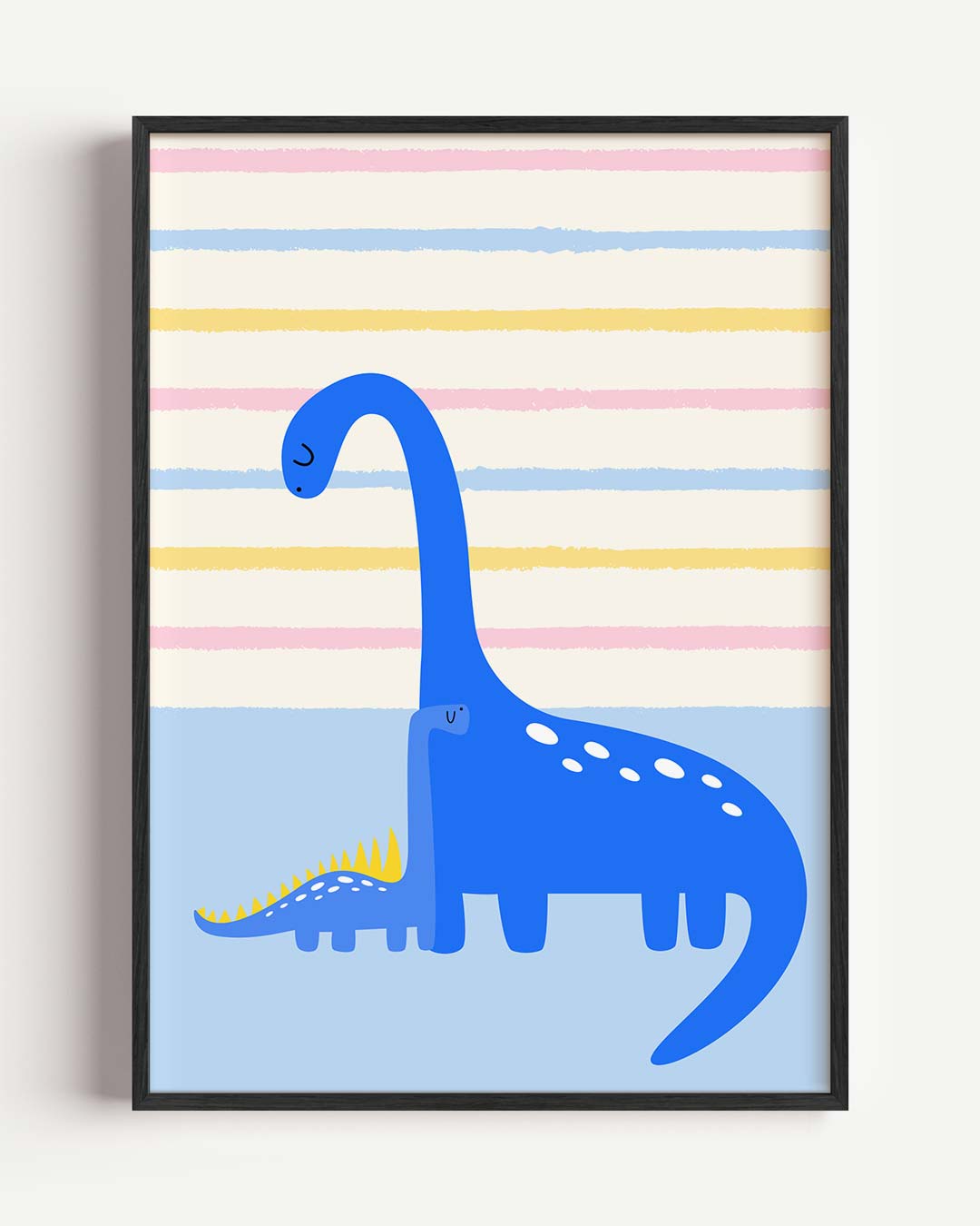 Schattige Dino Vrienden Poster