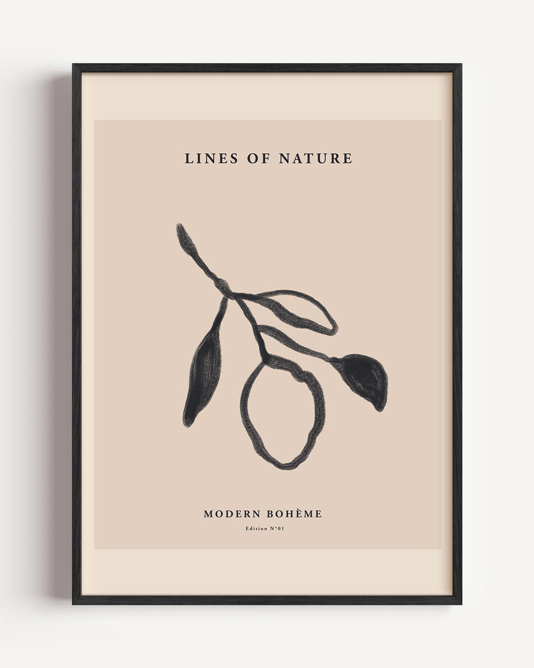 Lines of Nature - Modern Bohème Poster-WallArtistic