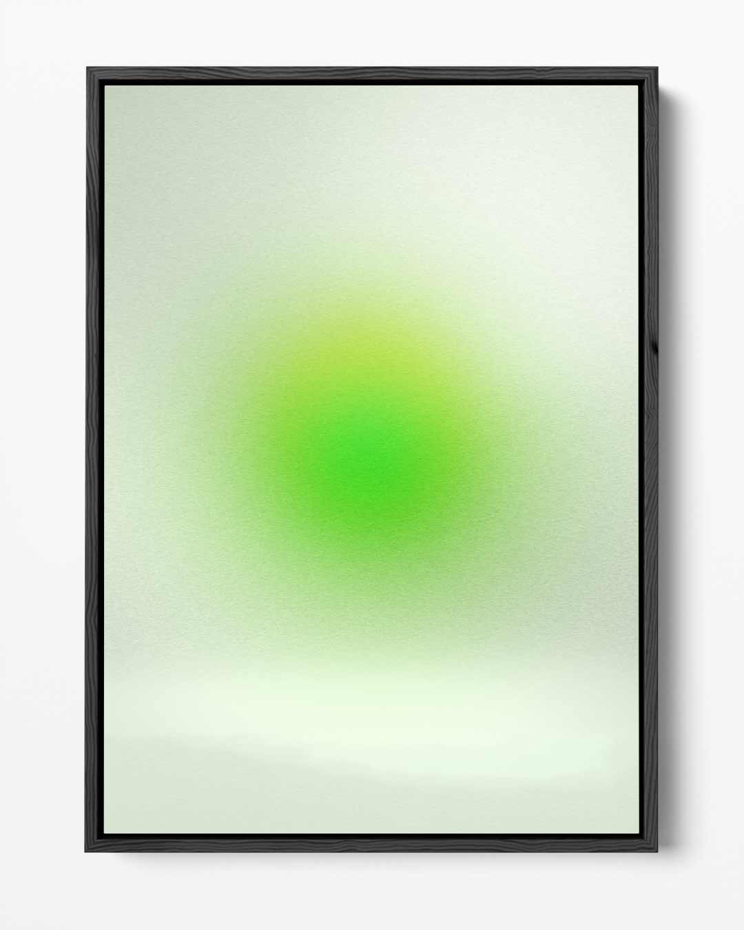 Groene Energie Cirkel Kunstwerk-canvas-dibond-plexiglas-wanddecoratie-WallArtistic