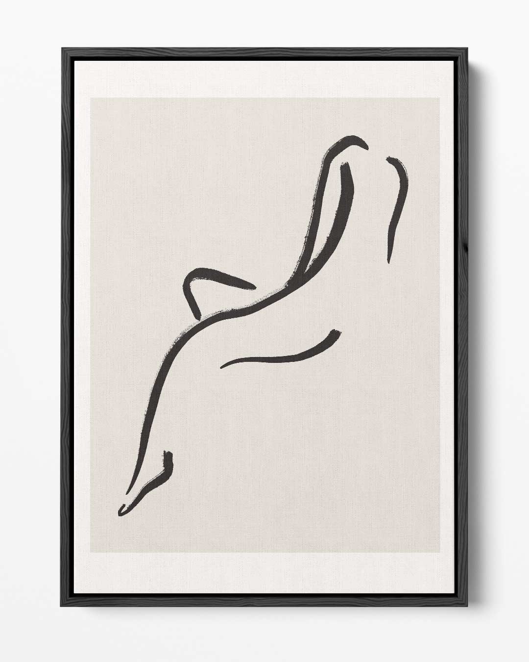 Minimalistische Lijnkunst Kunstwerk-canvas-dibond-plexiglas-wanddecoratie-WallArtistic