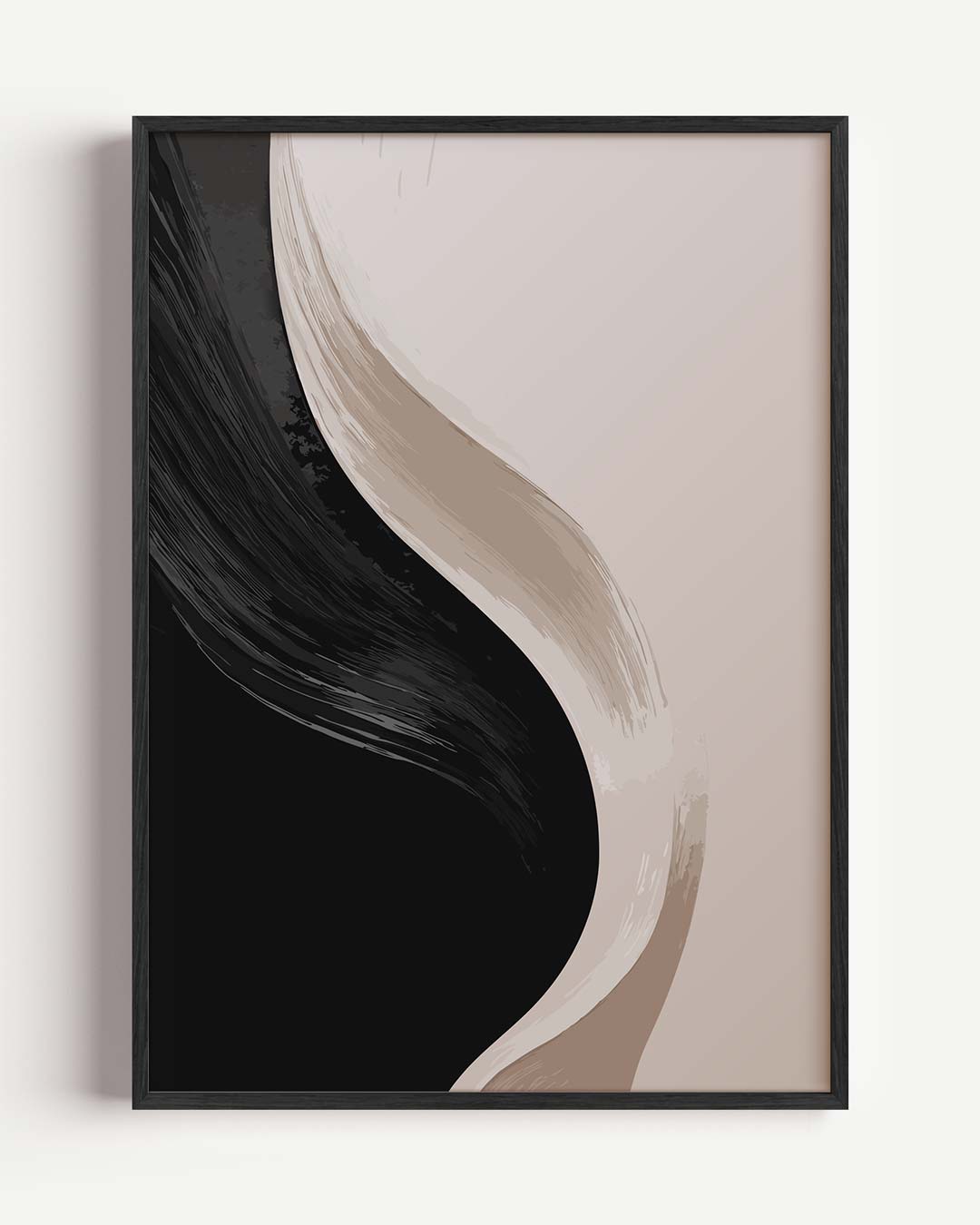 Elegante Golfbeweging Wanddecoratie Poster