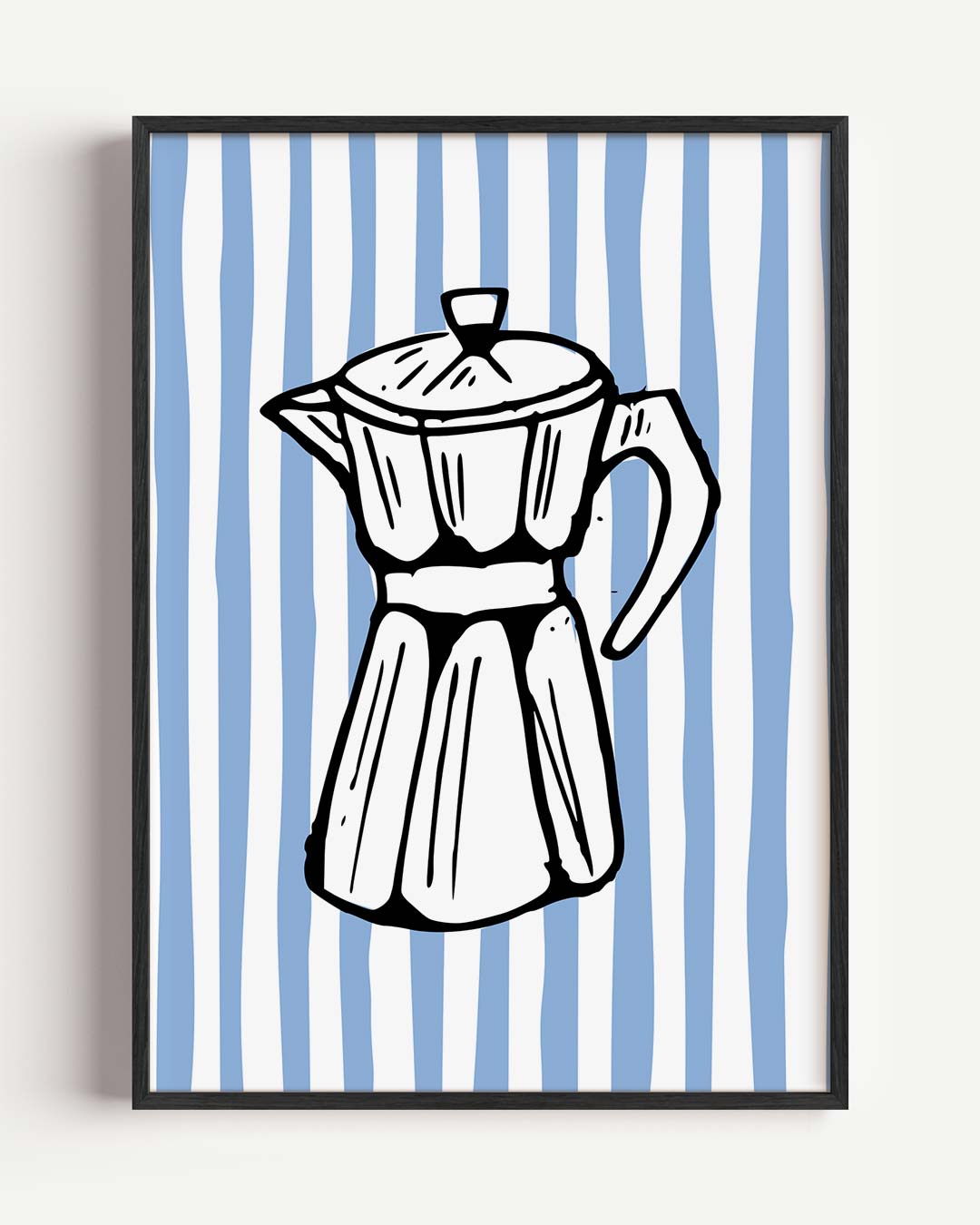 Retro Koffiepot Poster