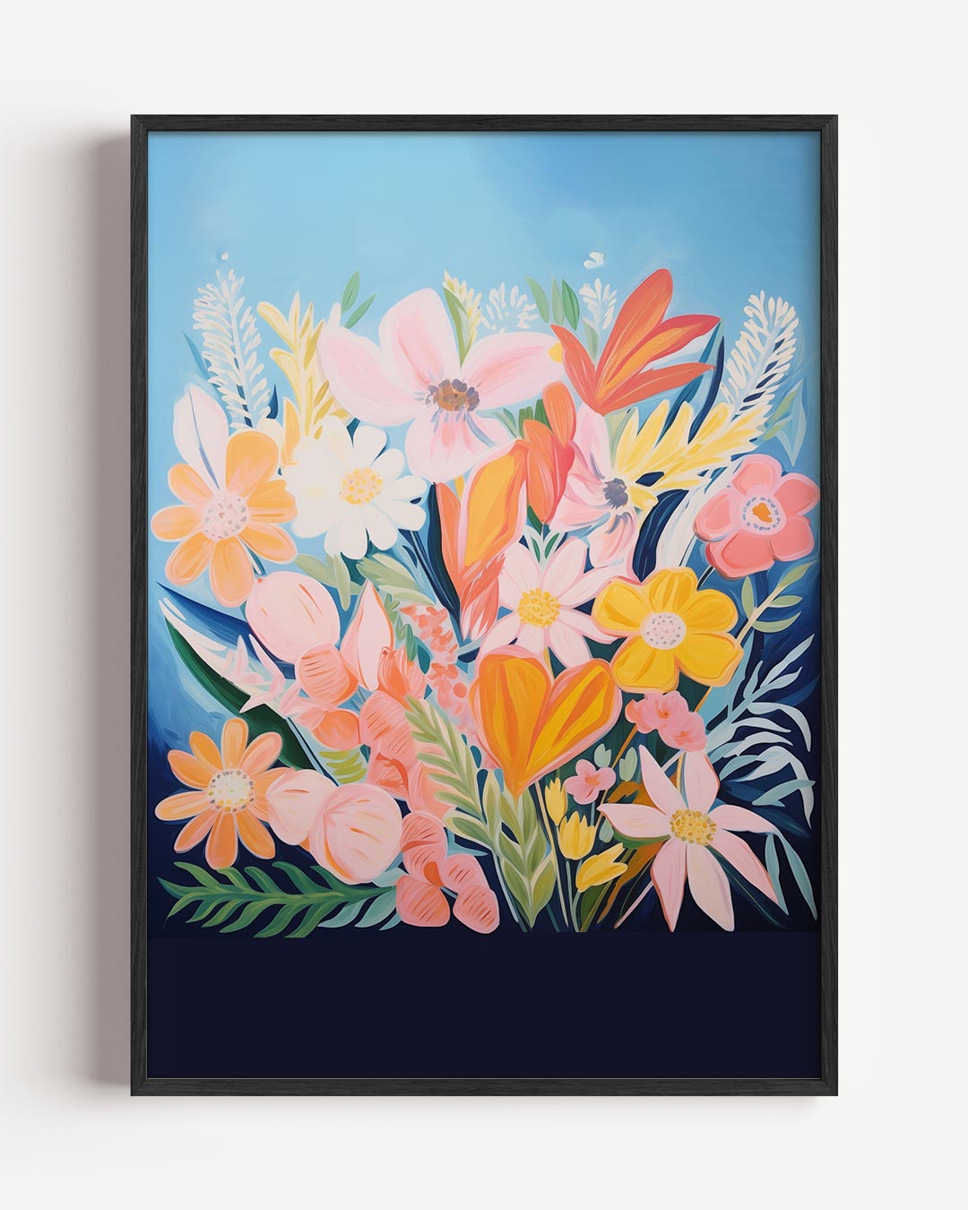 Bloemrijke Dagdroom Poster-WallArtistic