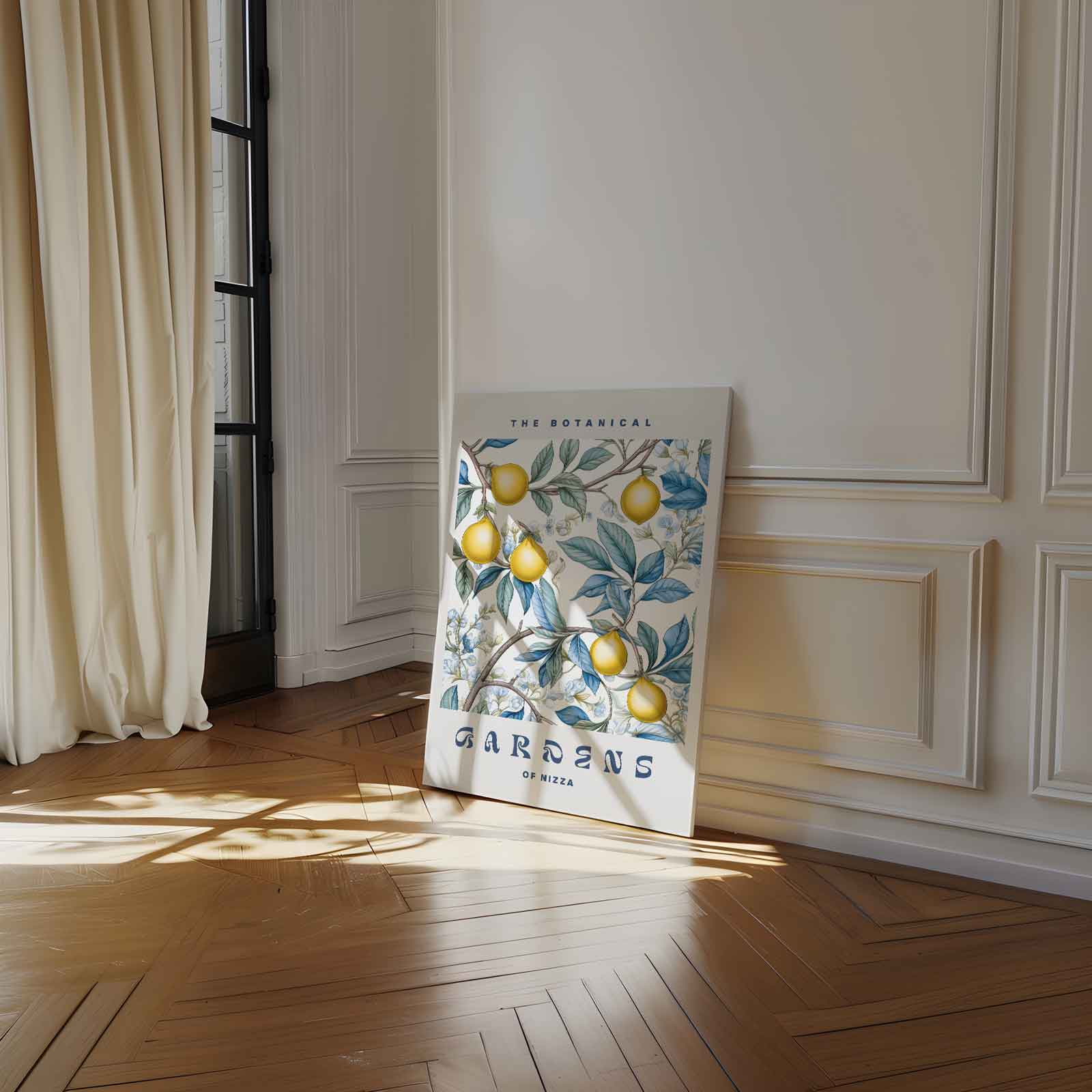 Botanische Tuin van Nizza Kunstwerk-canvas-dibond-plexiglas-wanddecoratie-WallArtistic