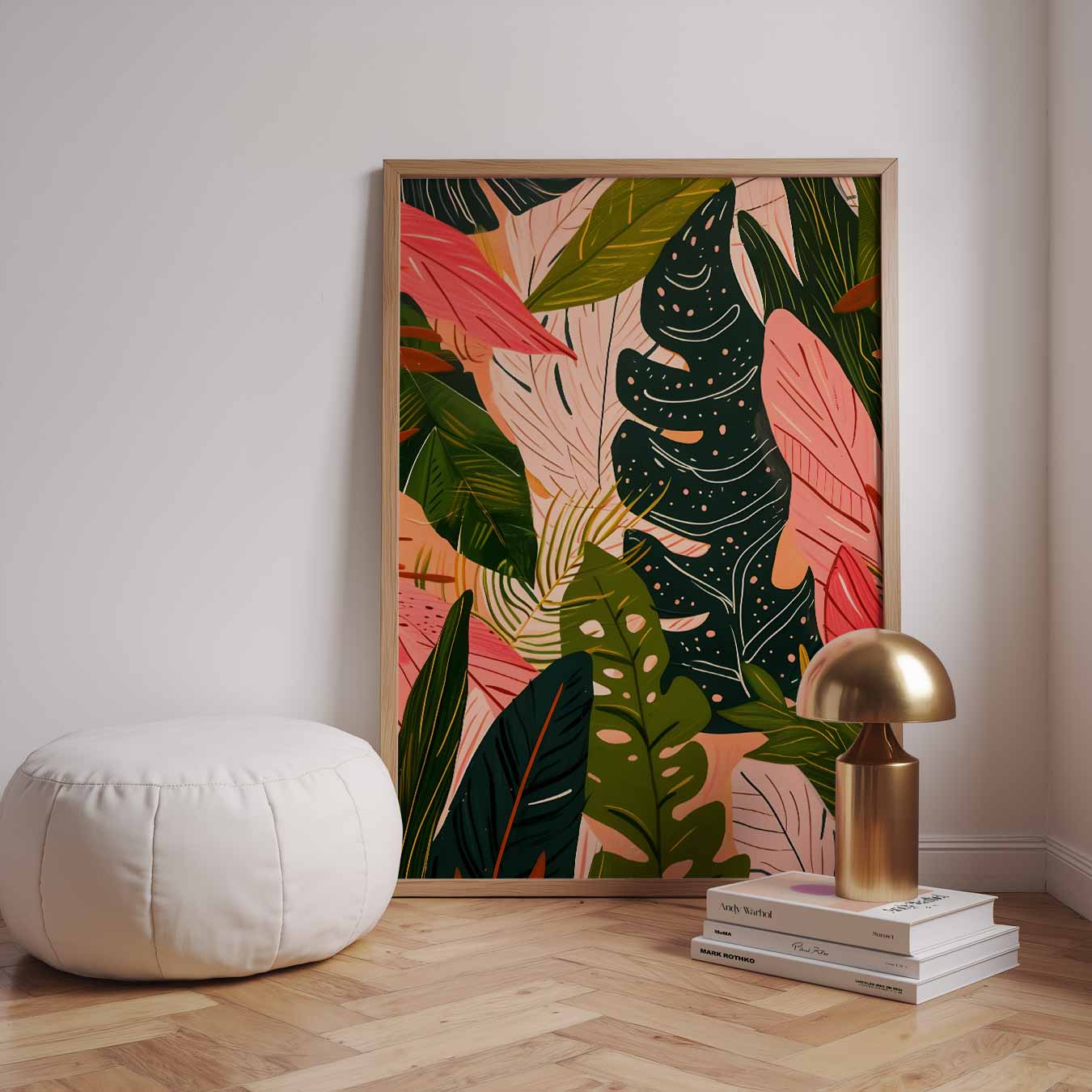 Botanische Bladeren Woonkamerposter