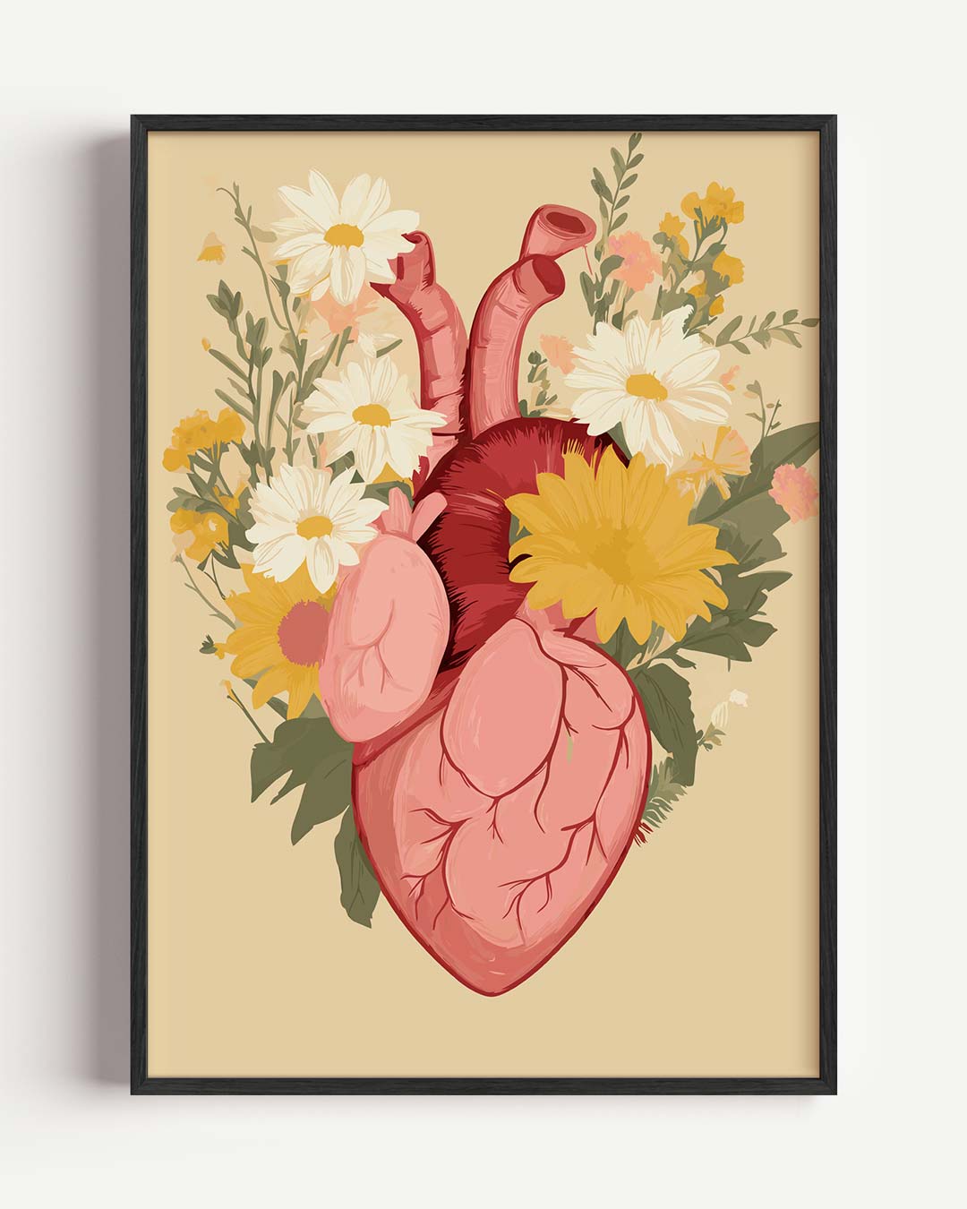 Bloeiend Hart Poster