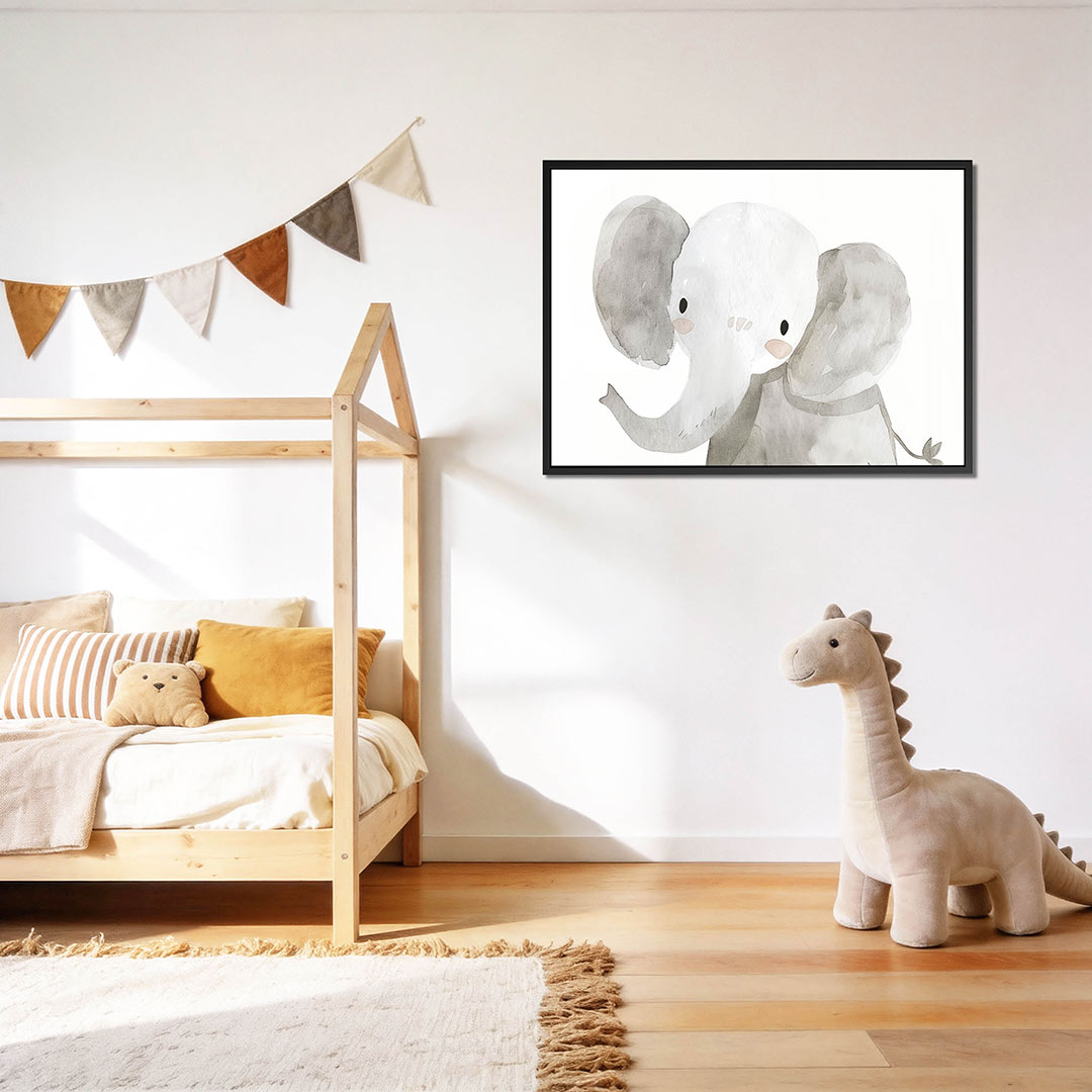 Dromerige olifant Kunstwerk