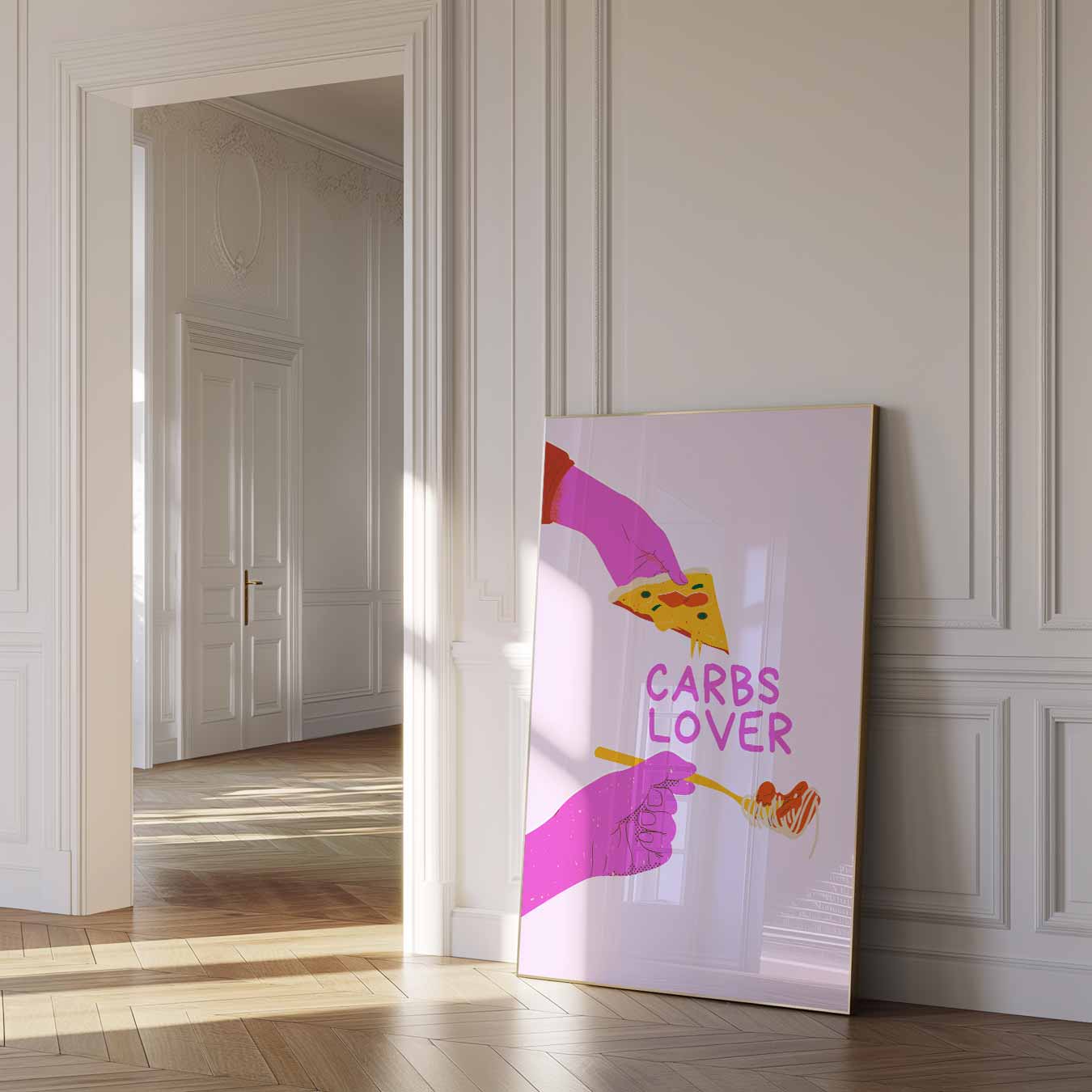 Carbs Lover Poster