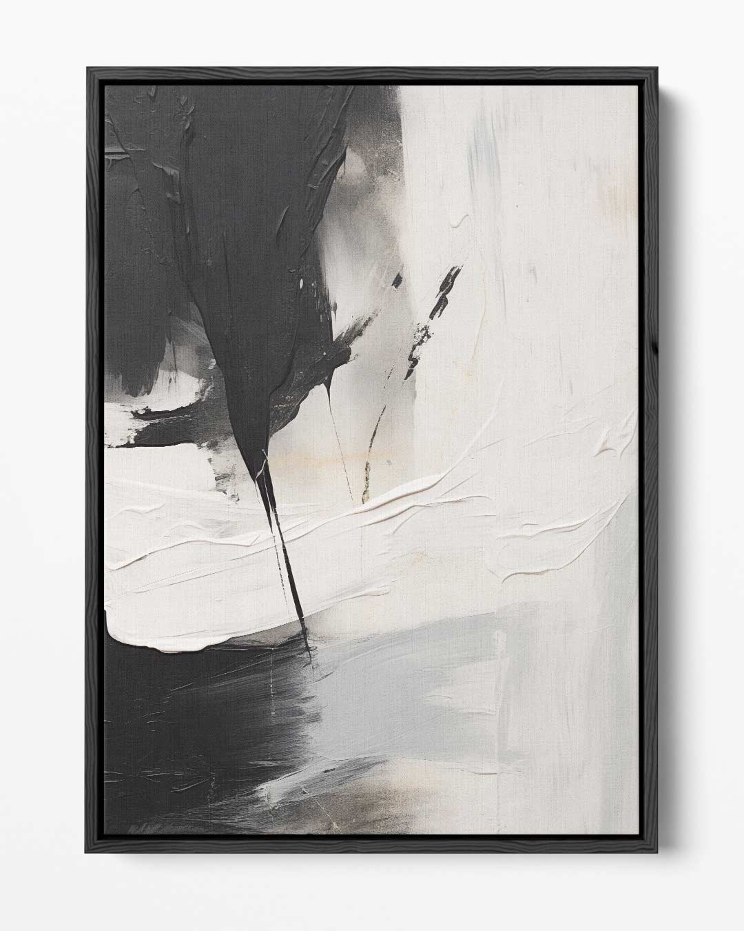 Contrasten in Abstractie Kunstwerk-canvas-dibond-plexiglas-wanddecoratie-WallArtistic