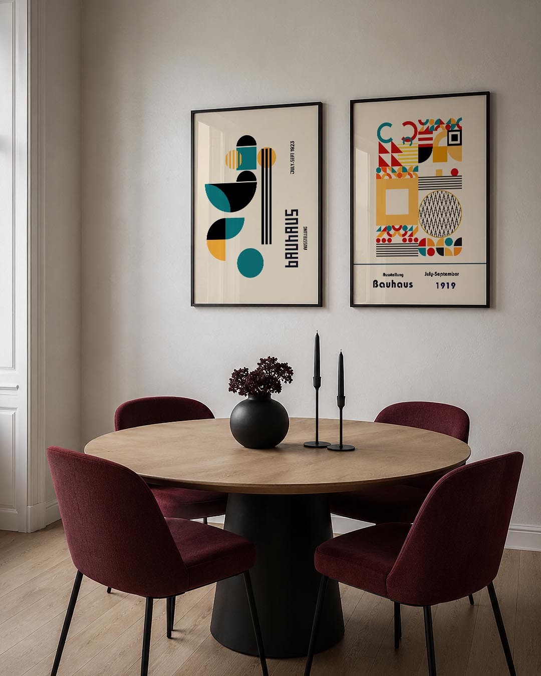 Vormen en lijnen Posterset