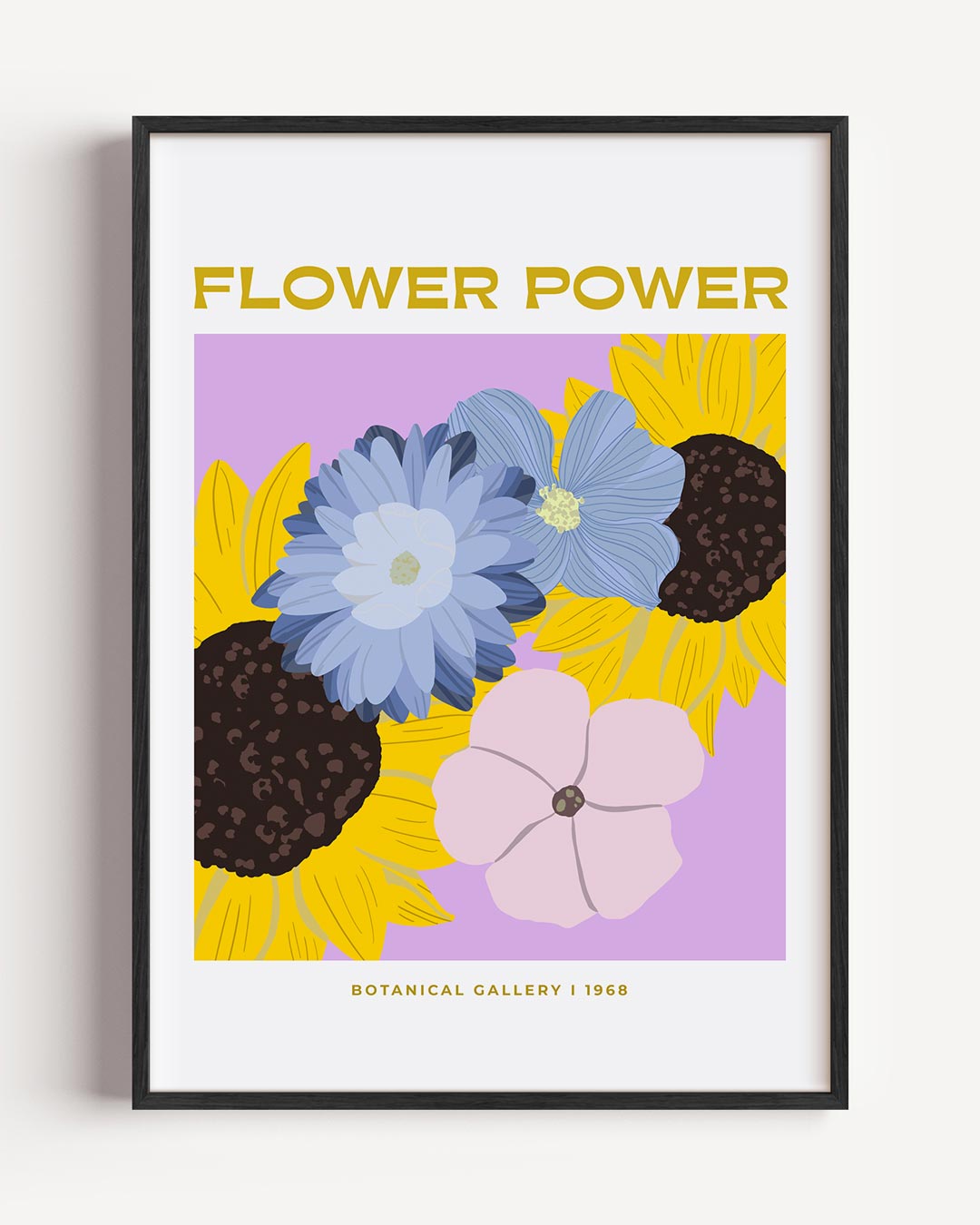 Flower Power Botanische Poster-WallArtistic