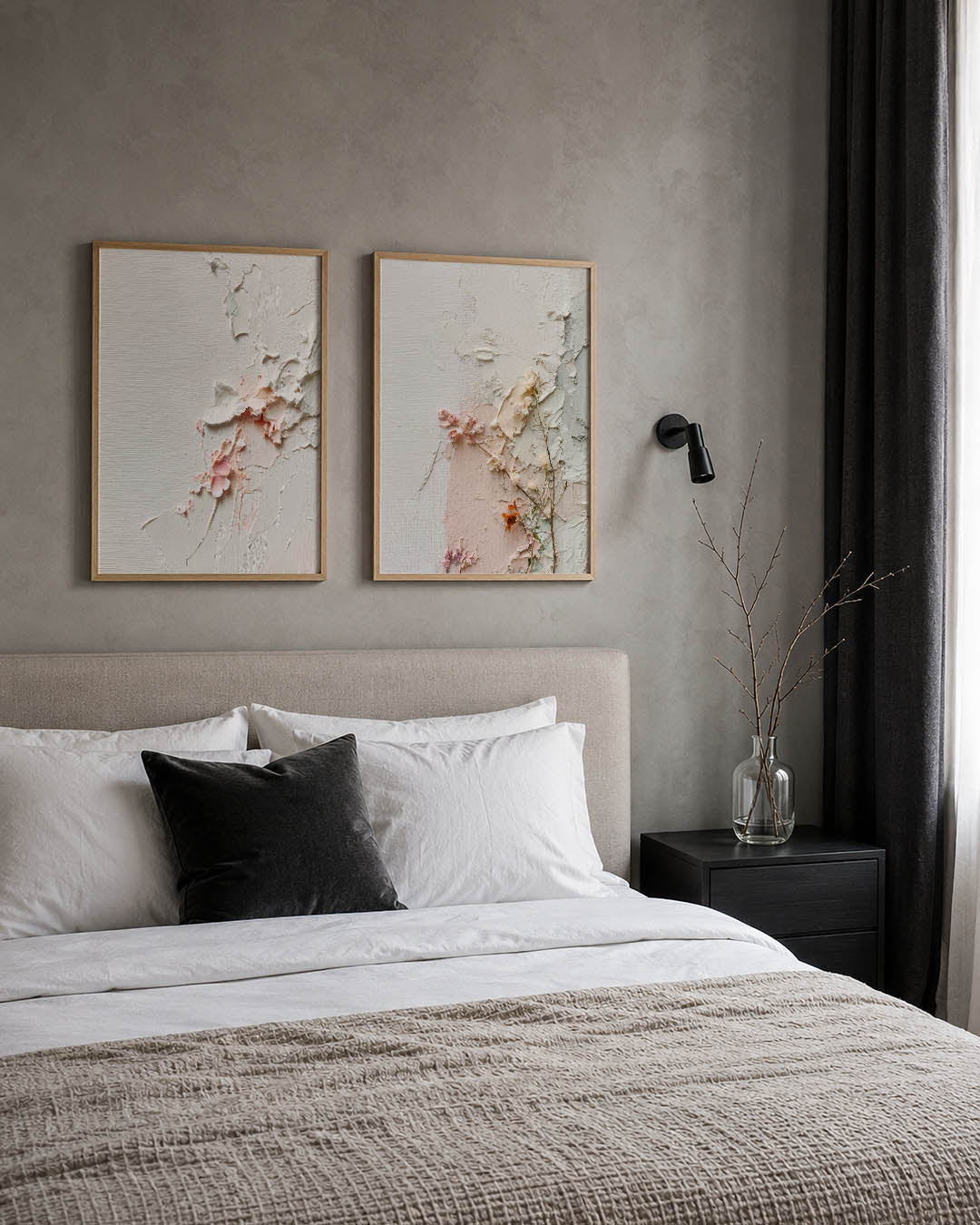 Textuur en pastel Posterset