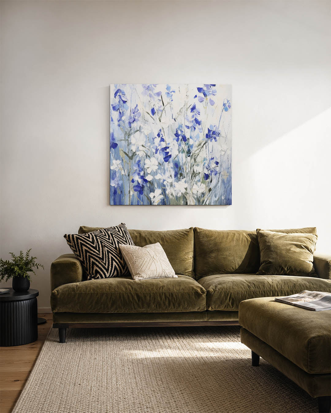 Bloemrijke harmonie Kunstwerk