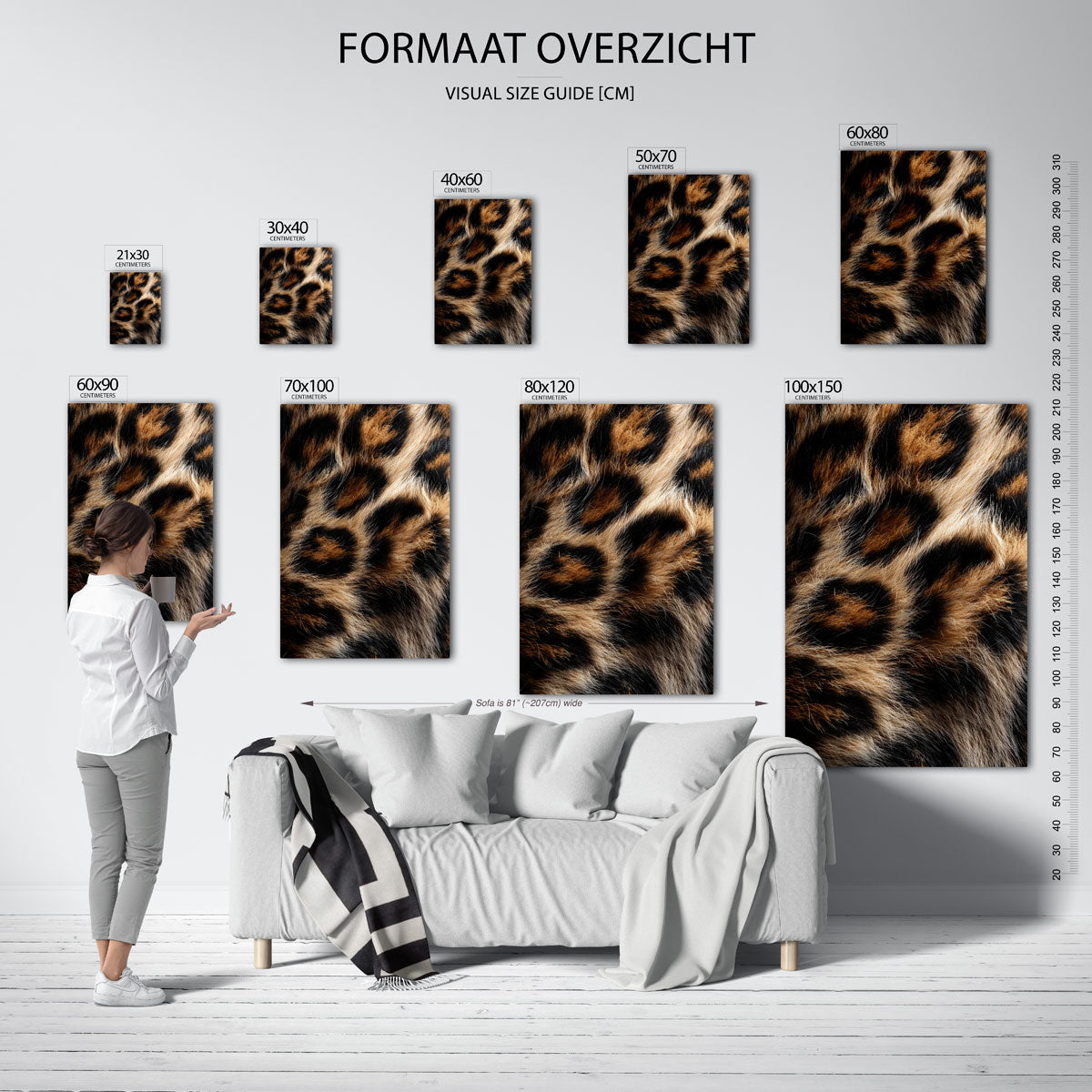 Luipaardvacht Poster
