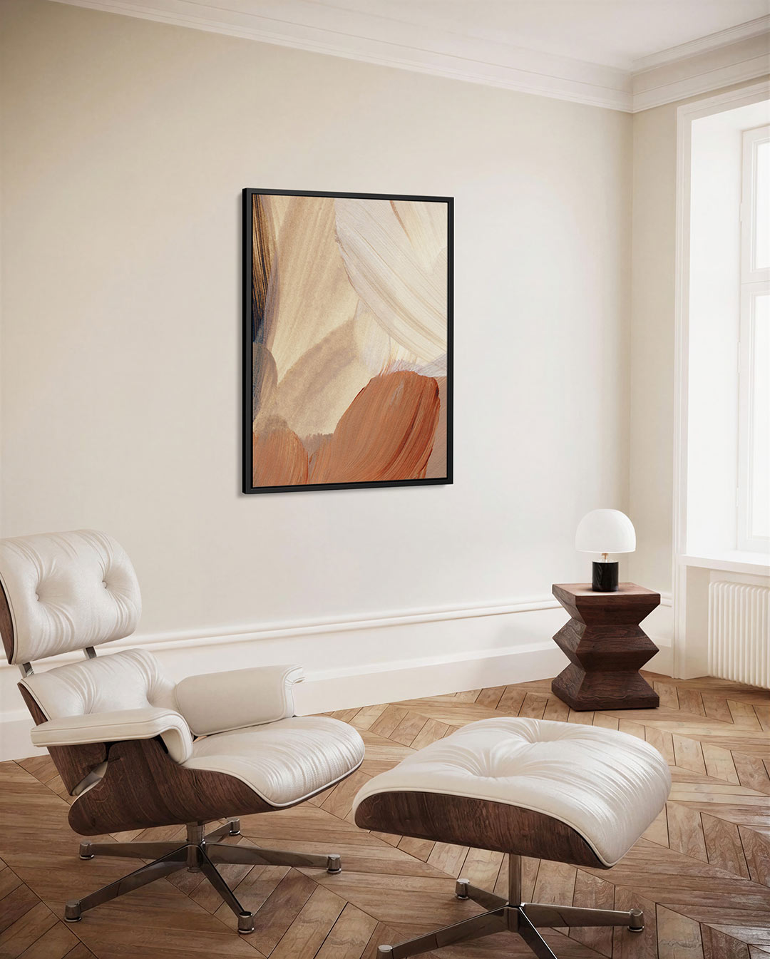 Penseelstreken Kunstwerk