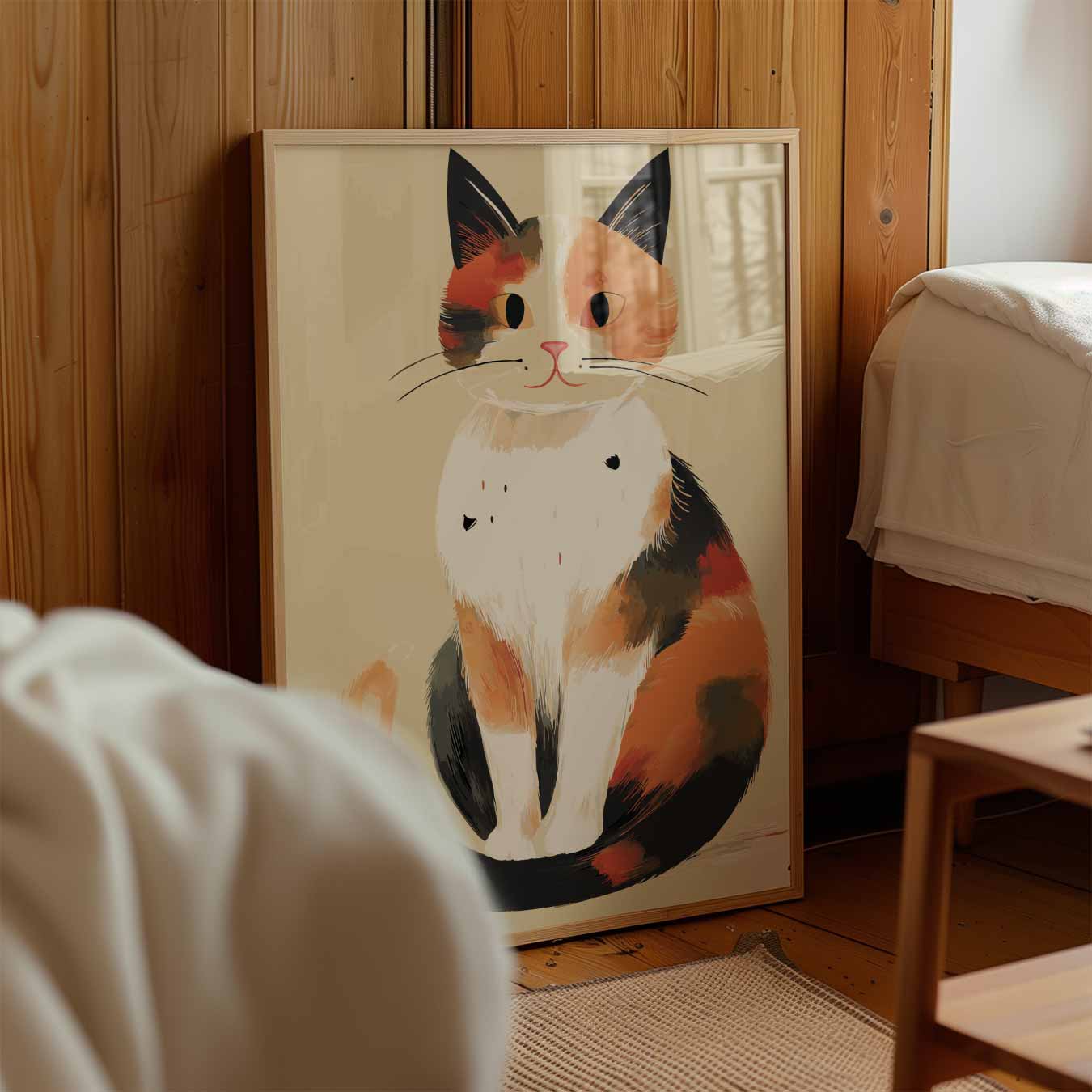 Schattige Kattenkunst Poster