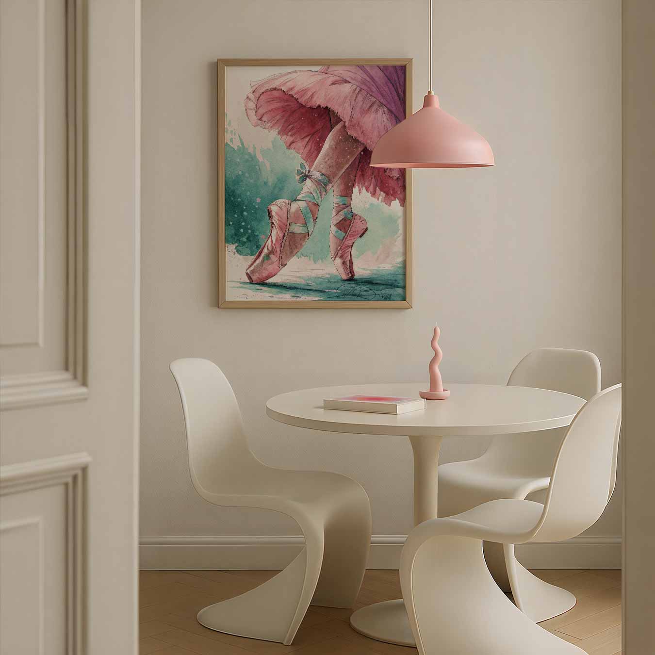 Elegant Ballet Moment Poster