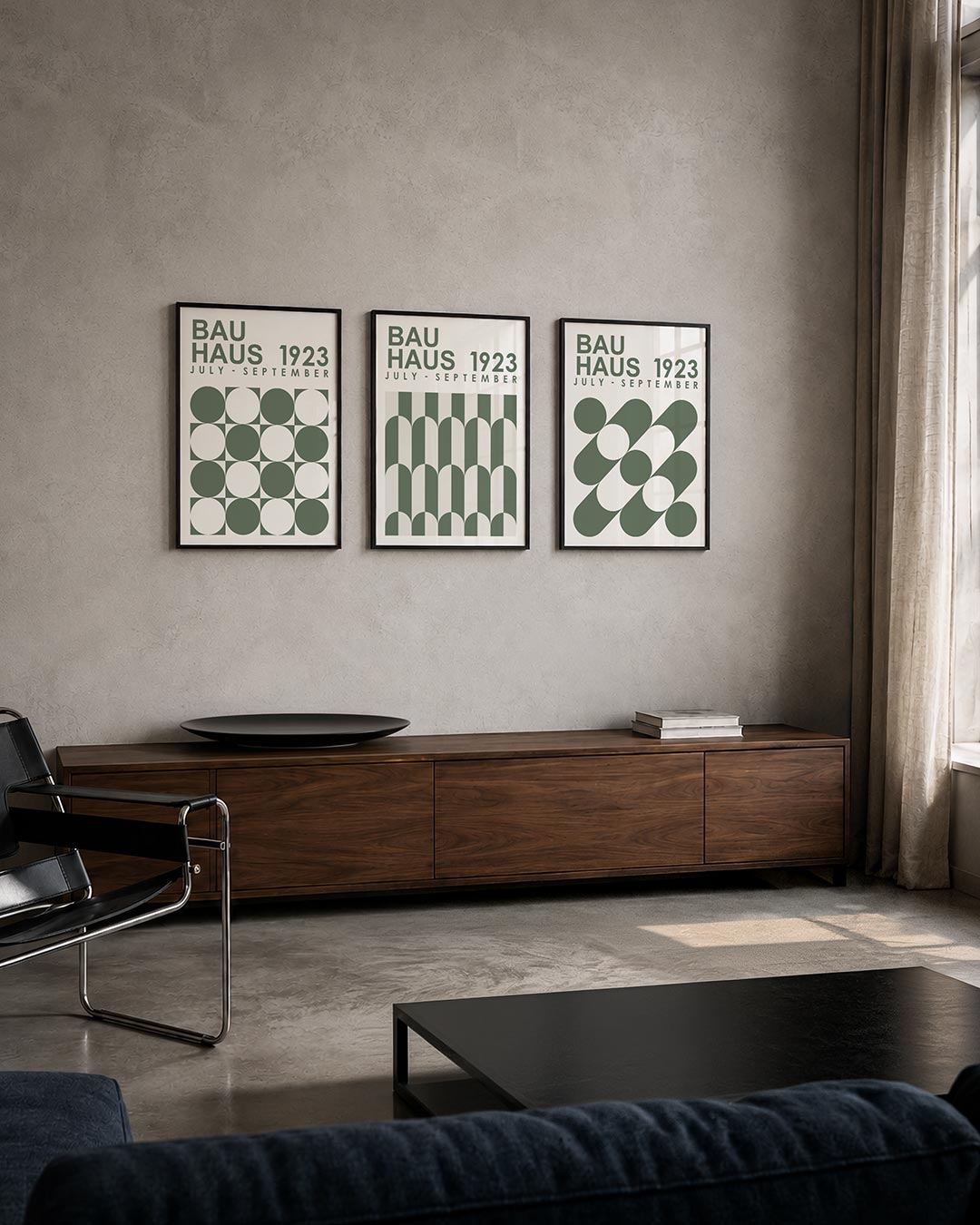 Cirkel en vierkant Posterset