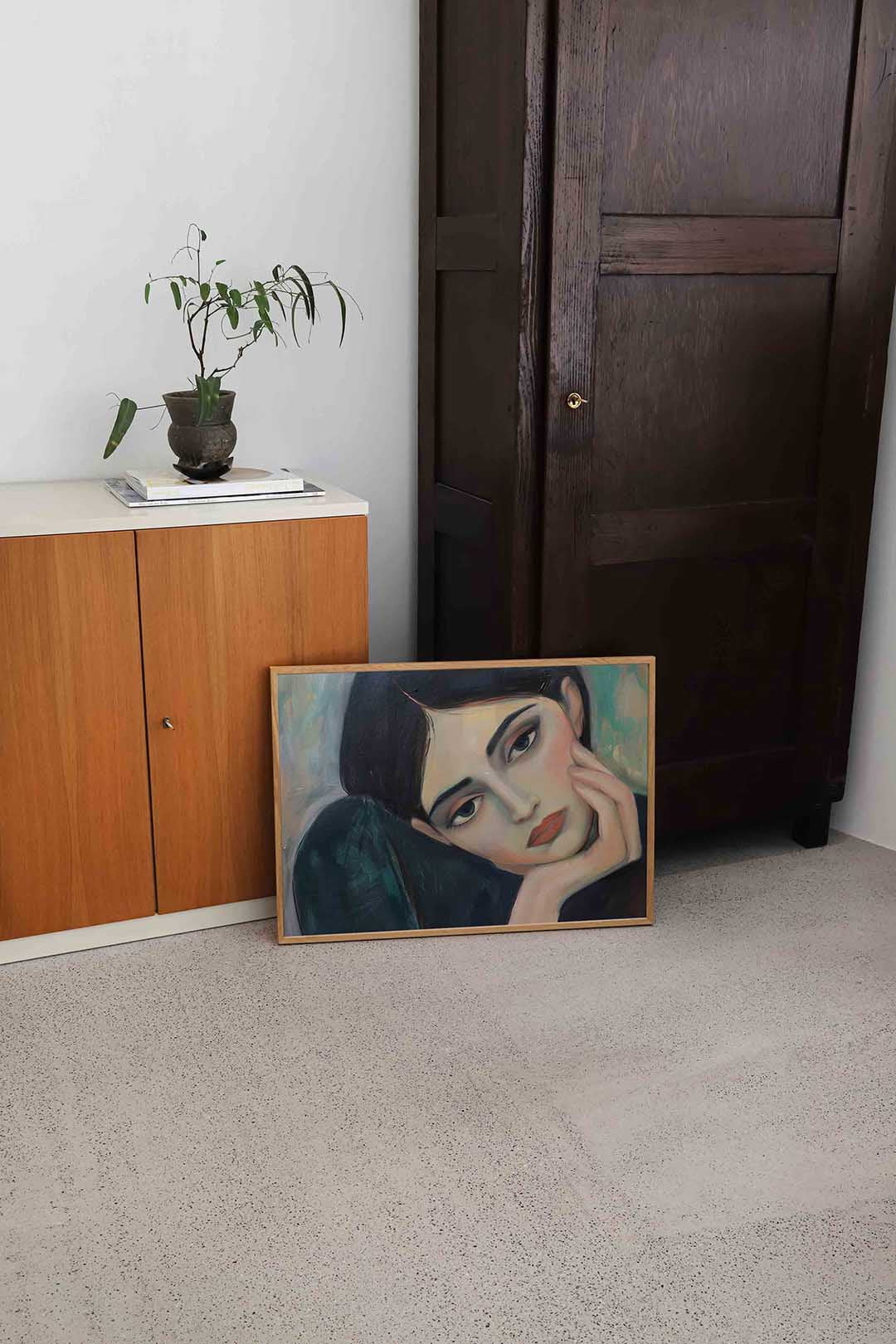 Vrouwelijk portret Poster