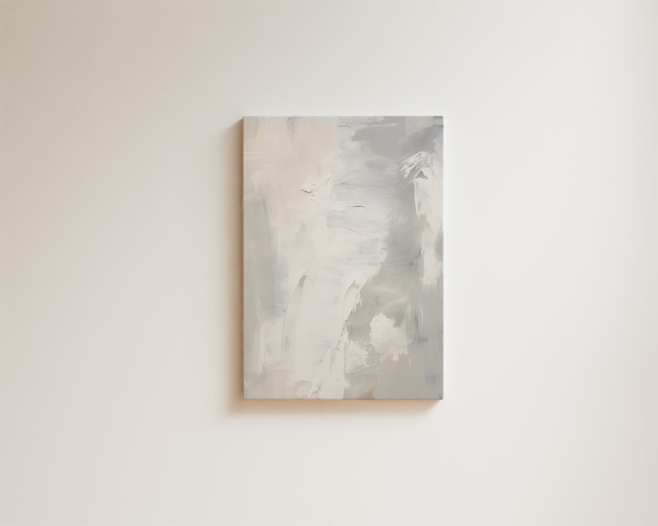 Zomerse Sneeuwstorm Kunstwerk-canvas-dibond-plexiglas-wanddecoratie-WallArtistic
