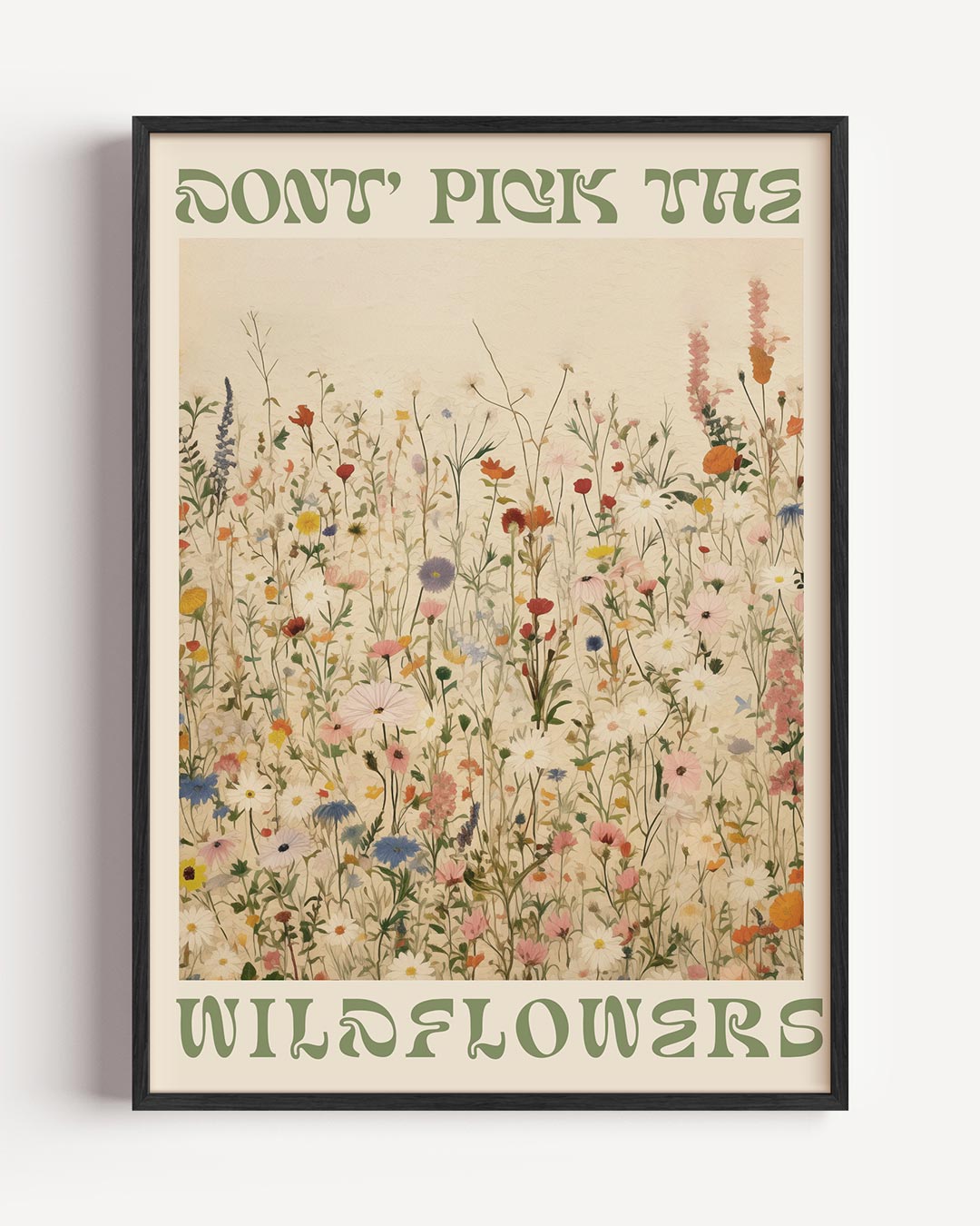 Wilde Bloemen Poster-WallArtistic
